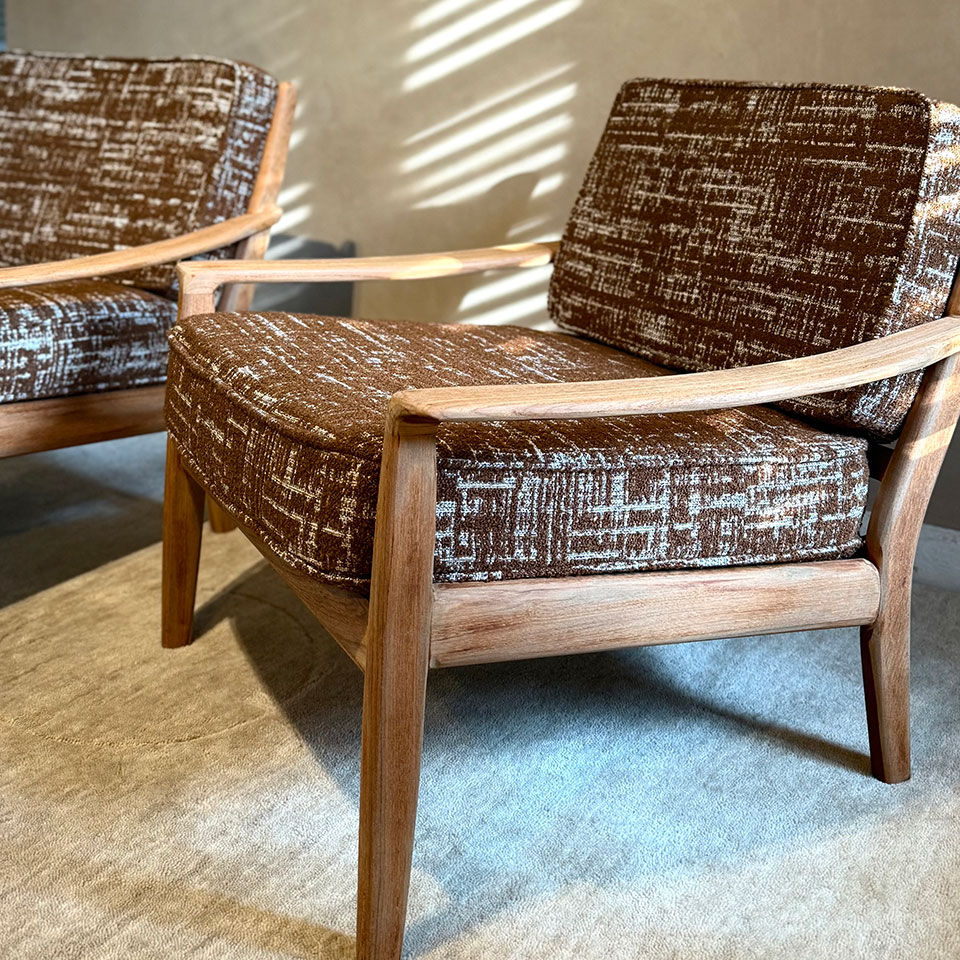 Paire de fauteuils - Pièce Unique 1