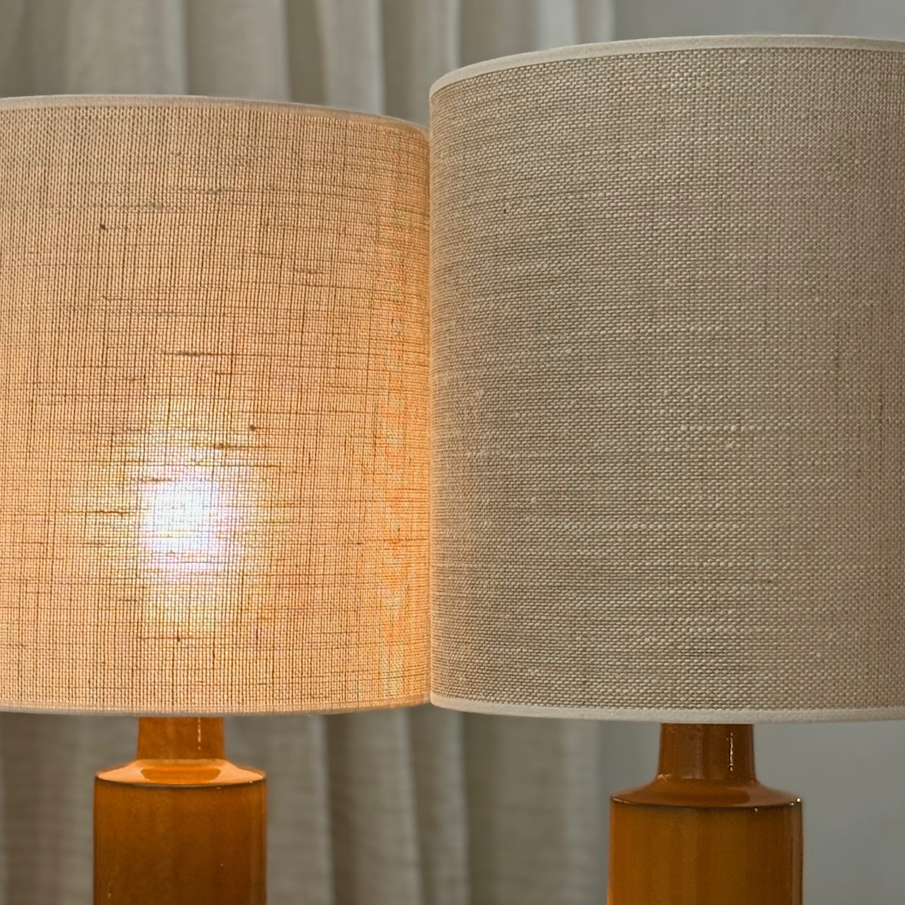 Paire de lampes céramique - Pièce Unique 3