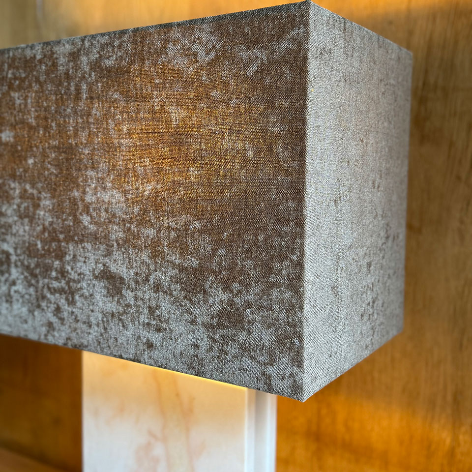 Lampe marbre - Pièce Unique 2