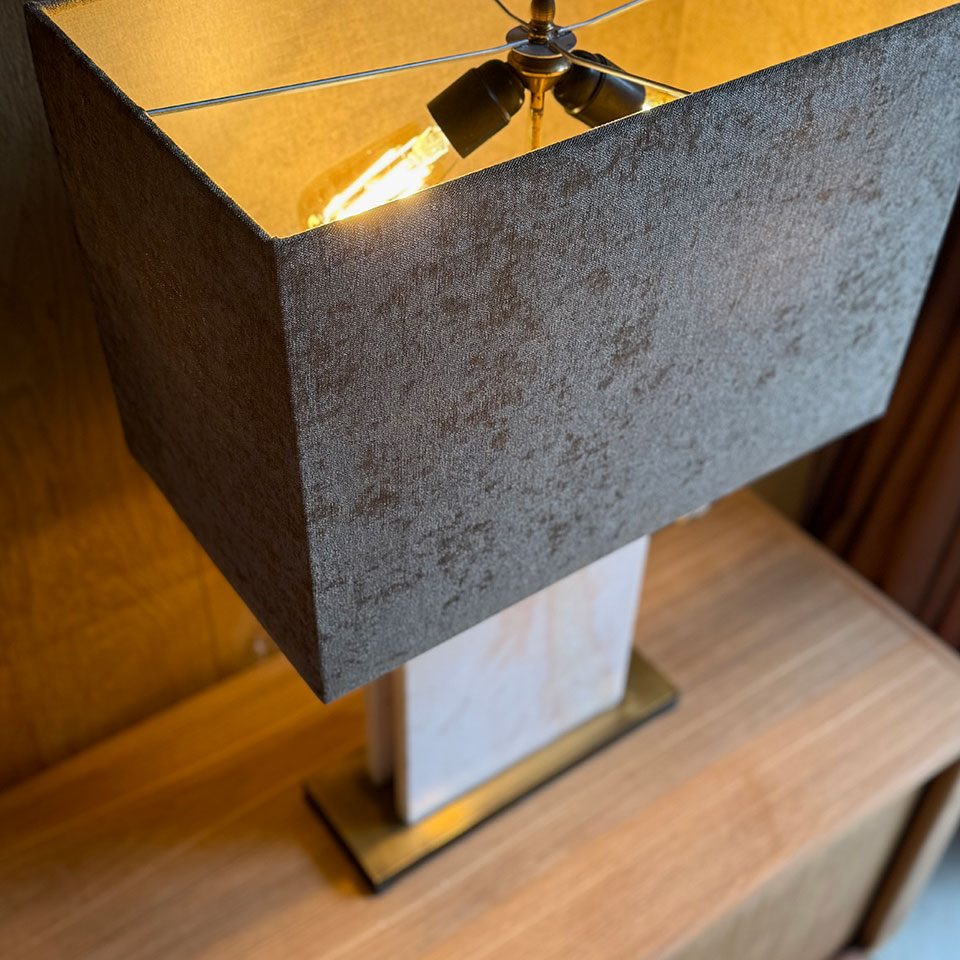 Lampe marbre - Pièce Unique 4