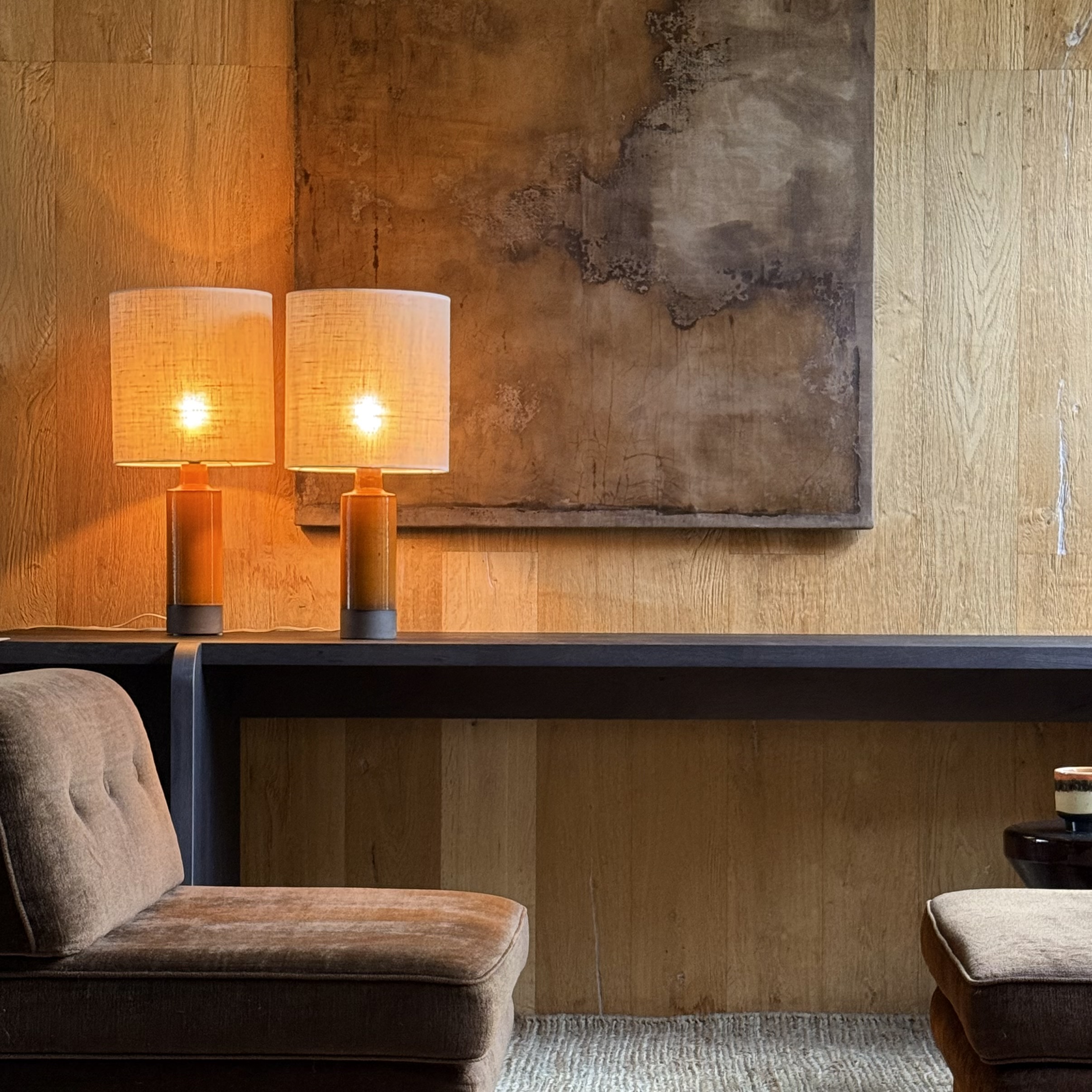 Paire de lampes céramique - Pièce Unique 5