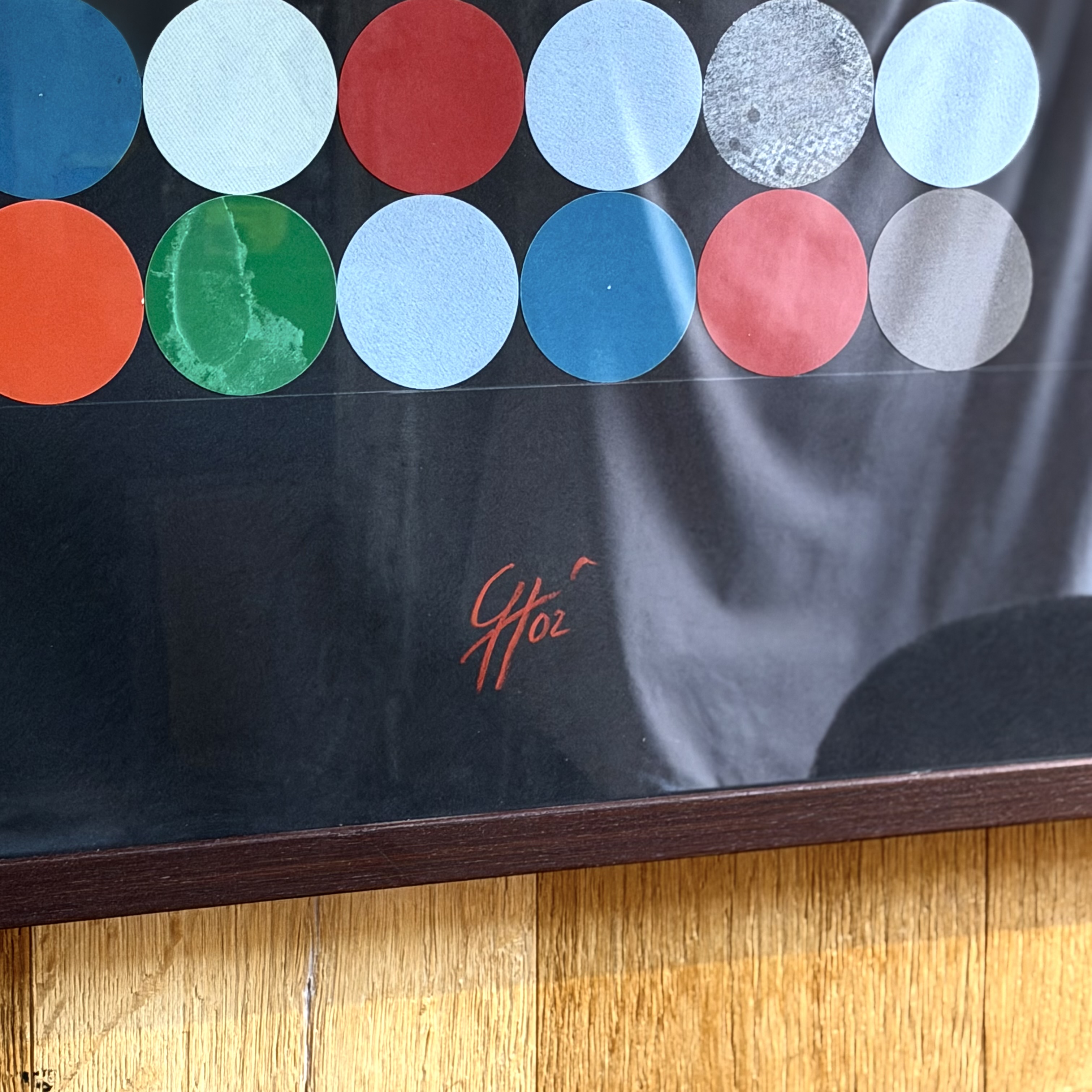 Tableau ronds colorés - Pièce Unique 3