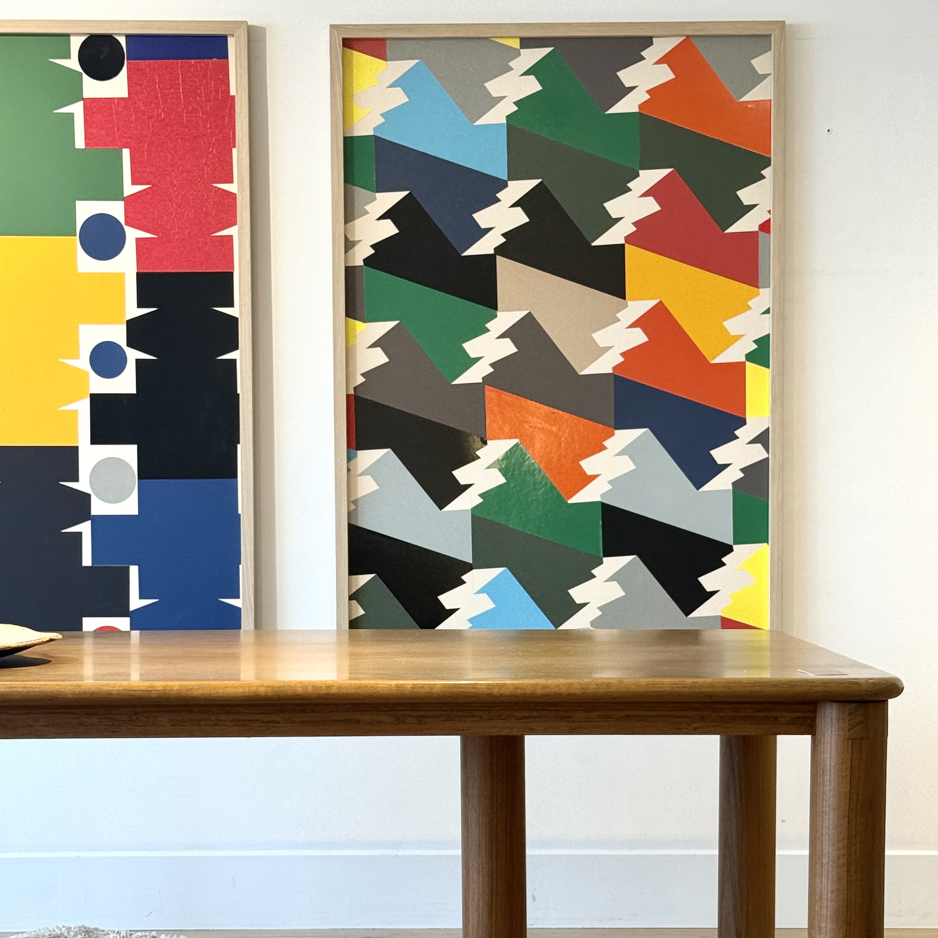 Tableau coloré - Pièce Unique