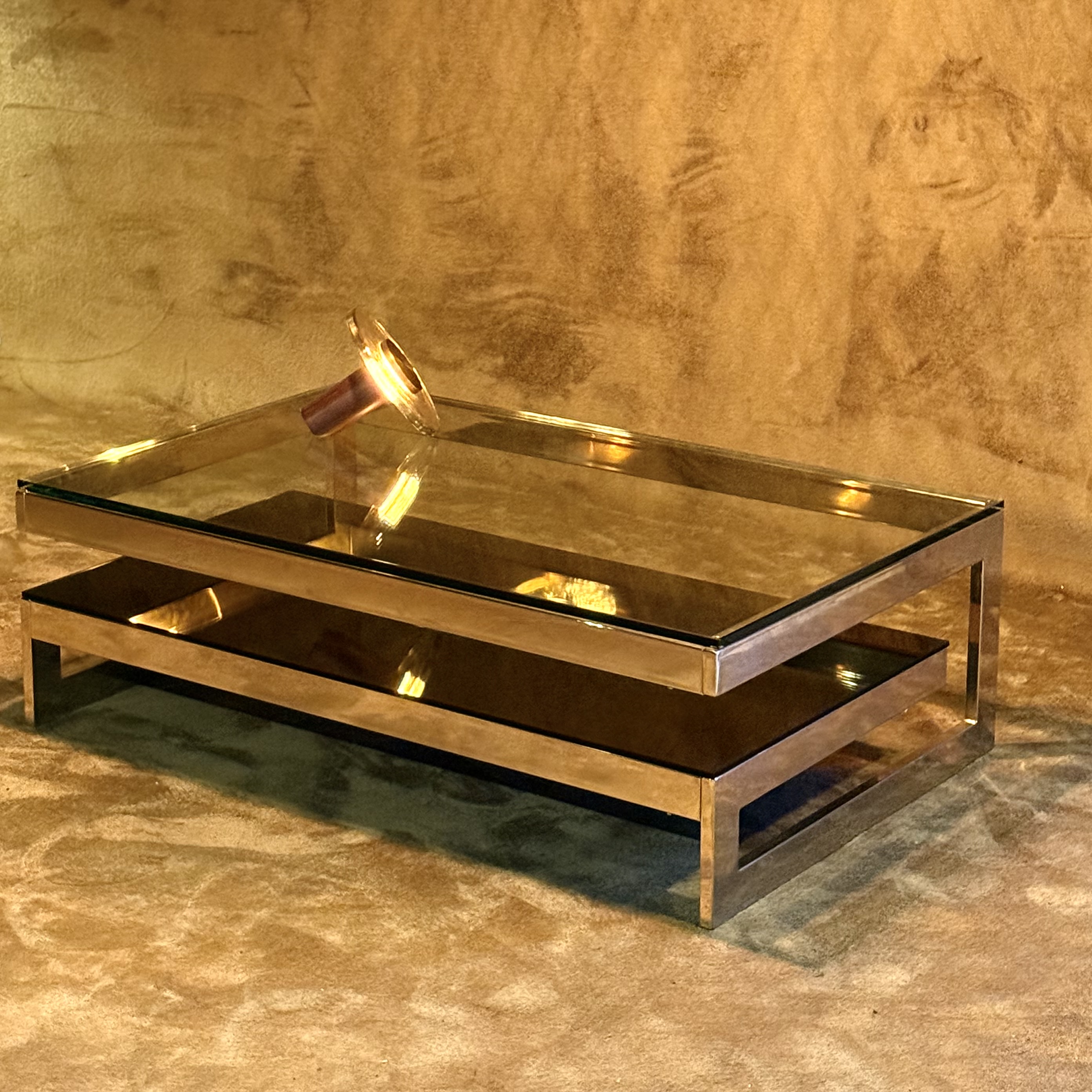 Table basse laiton - Pièce Unique 2