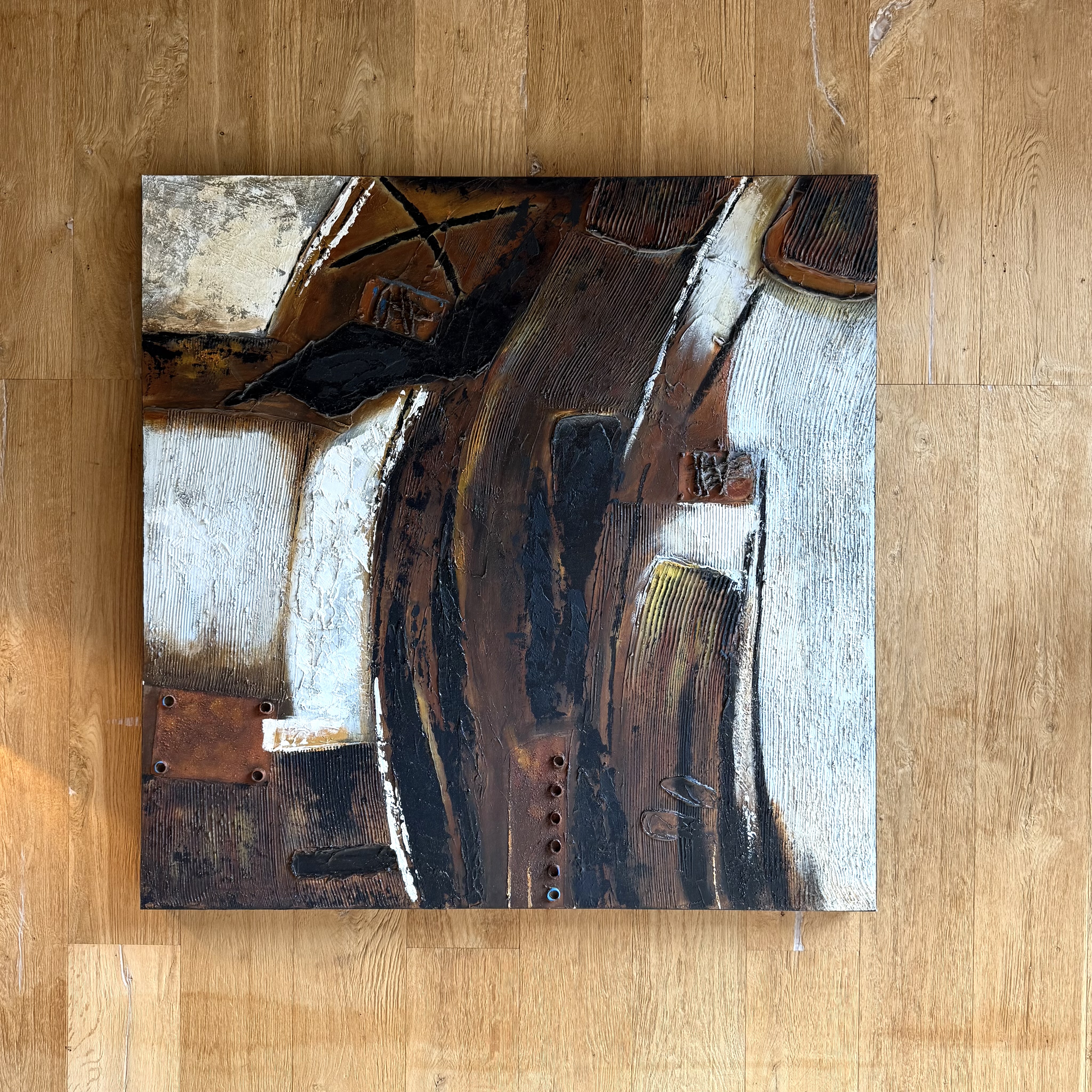 Tableau marron - Pièce Unique 1