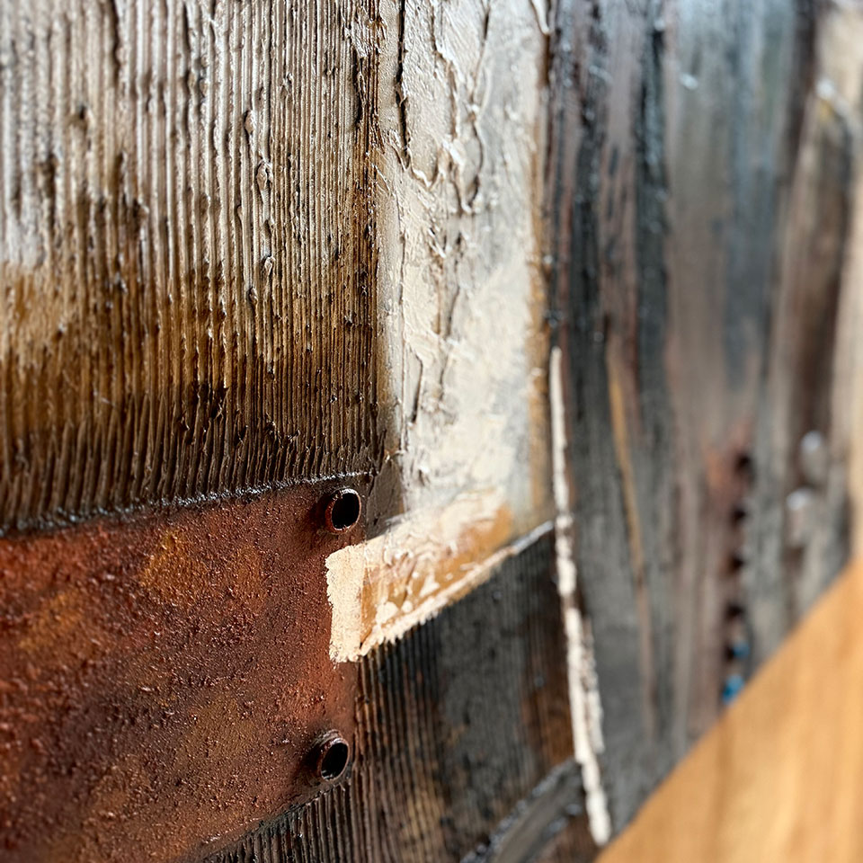 Tableau marron - Pièce Unique 2