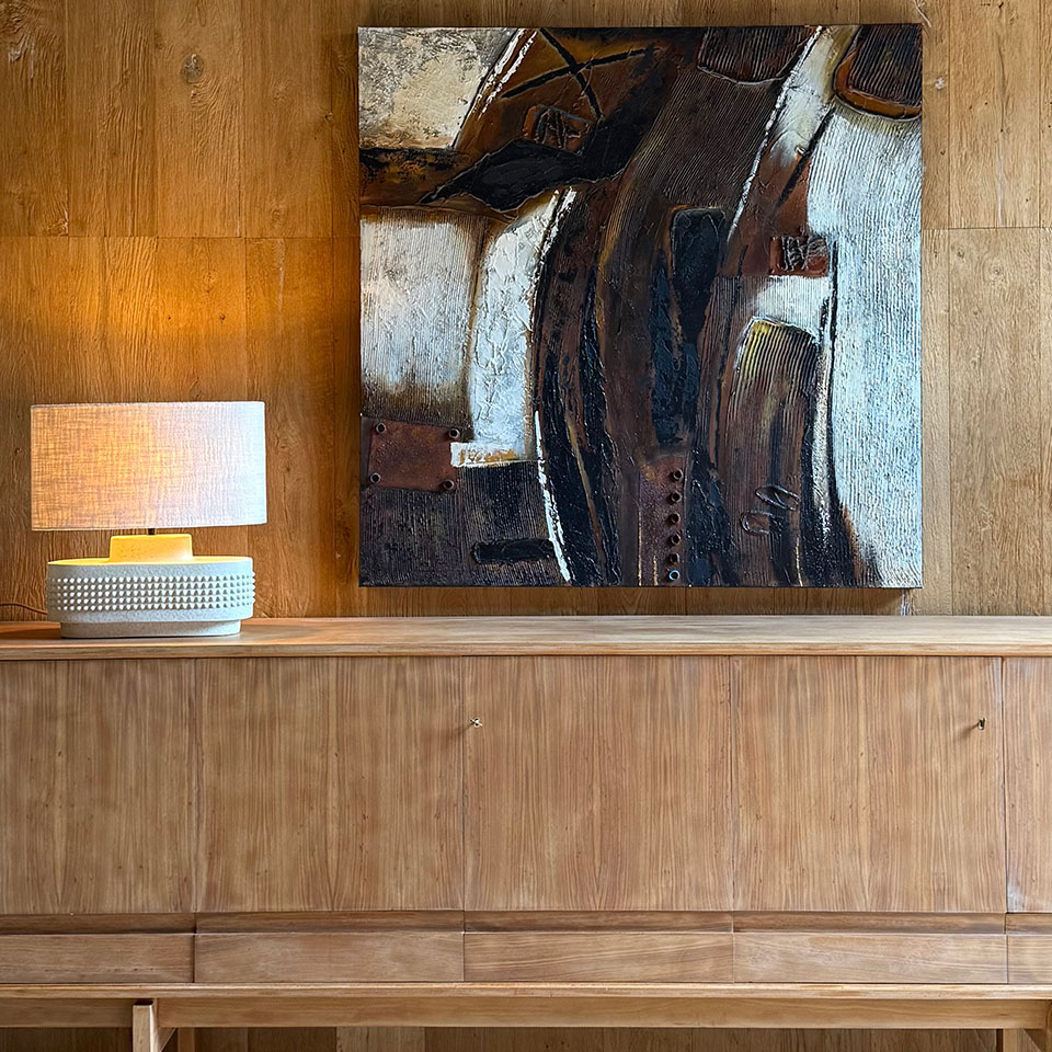 Tableau marron - Pièce Unique 5