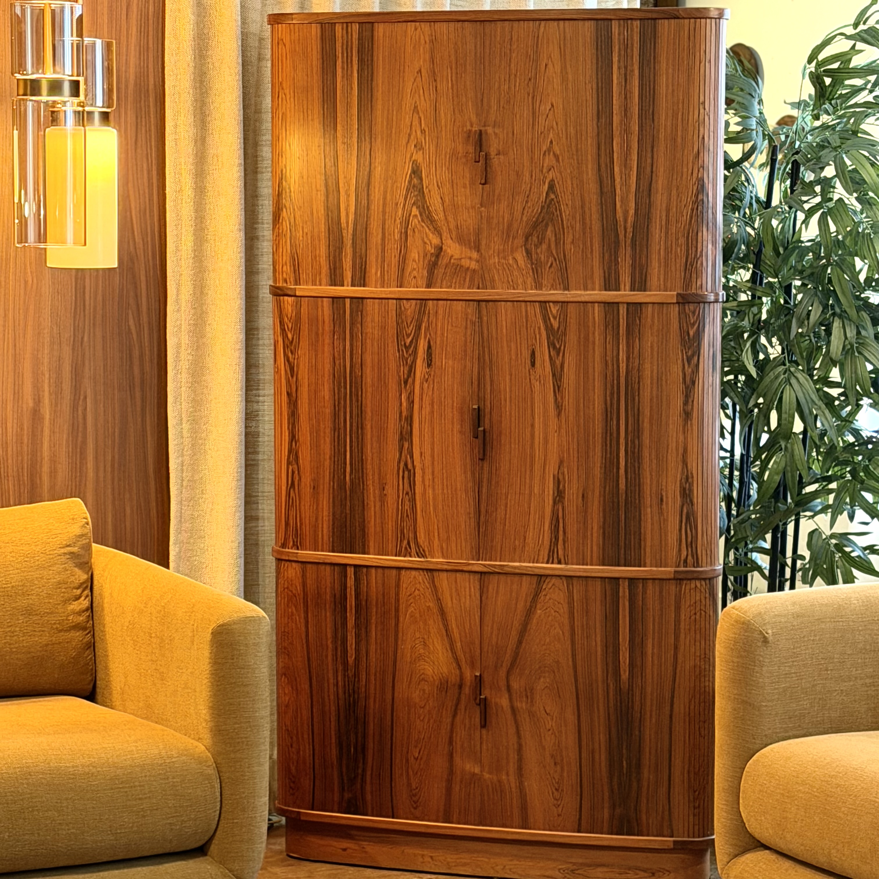 Meuble d'angle palissandre - Pièce Unique 1