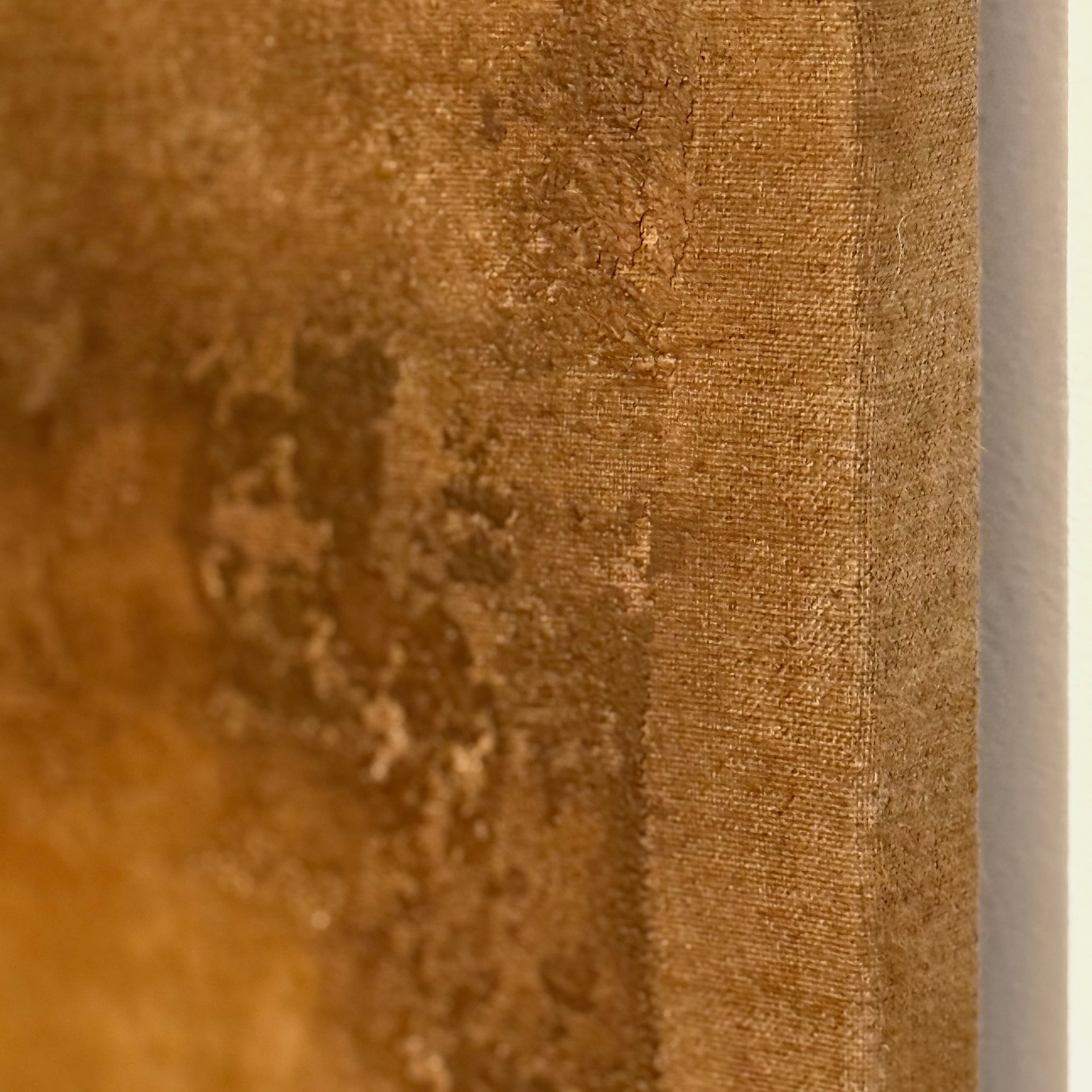 Toile abstraite marron - Pièce Unique 3