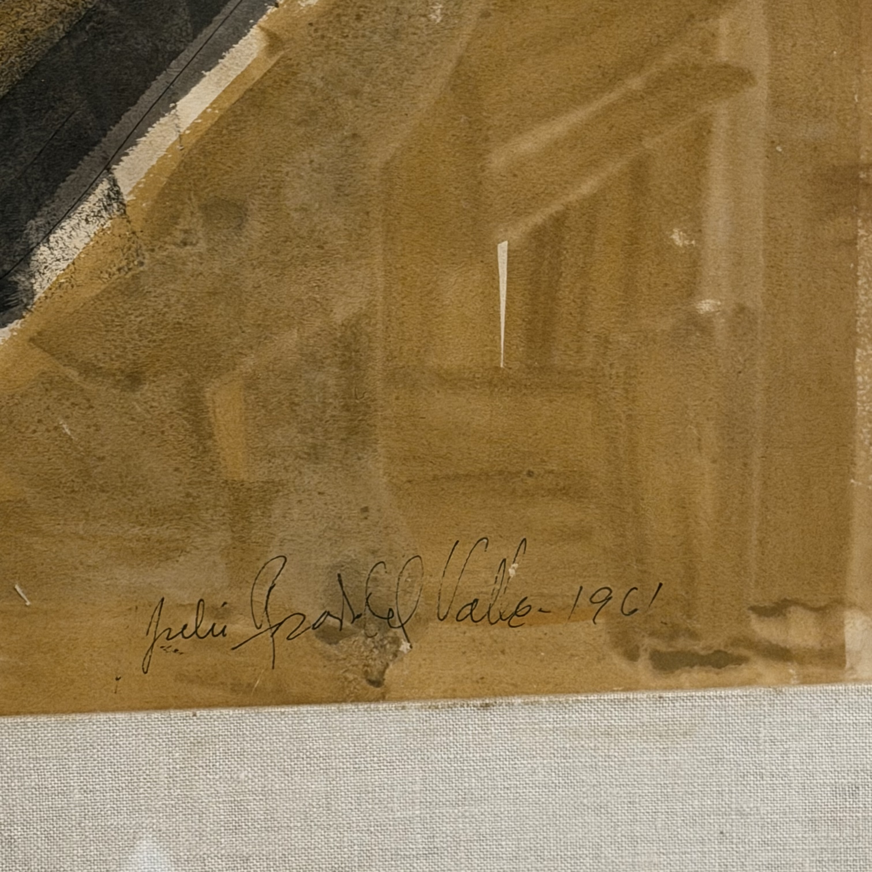 Tableau mordoré ancien - Pièce Unique 5