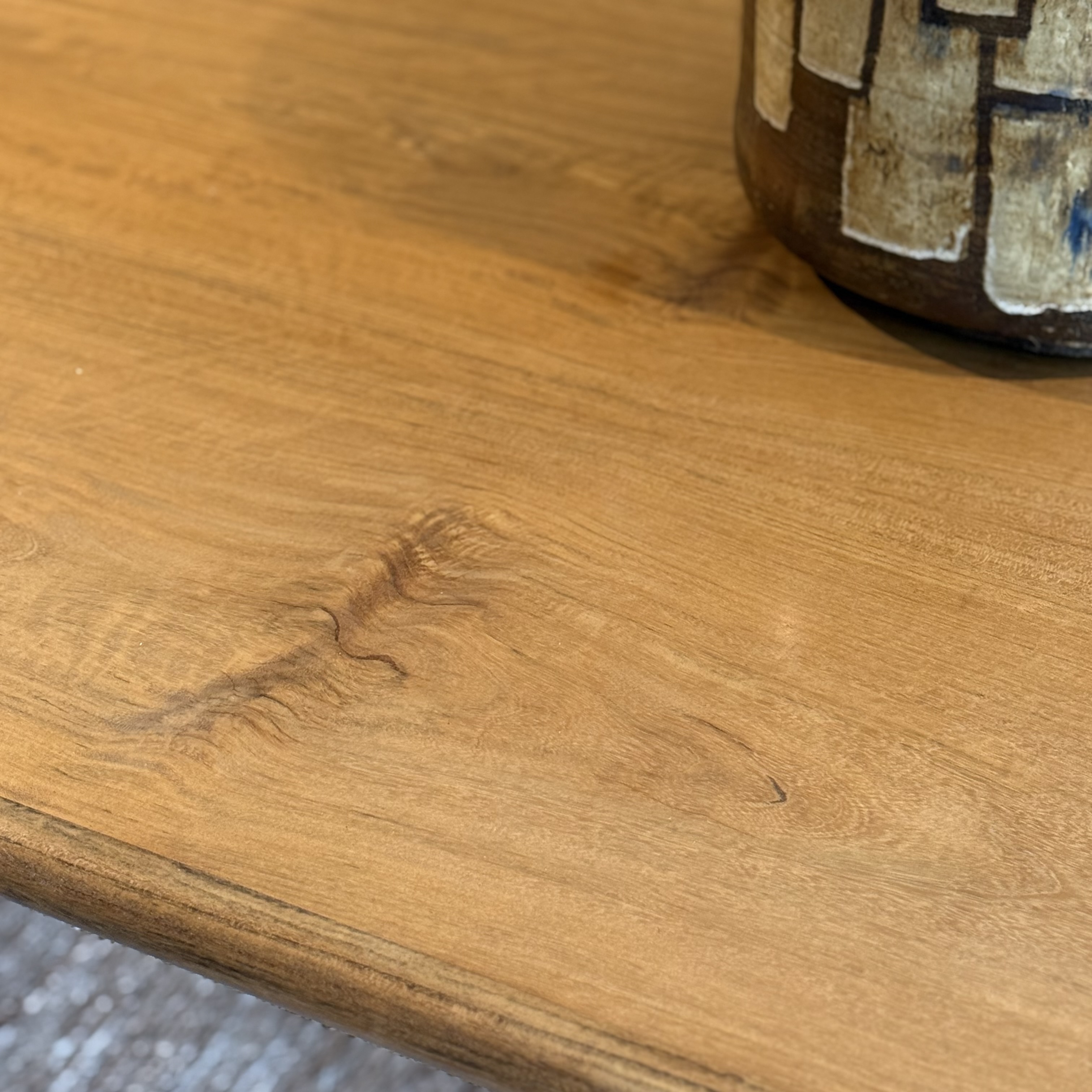 Table ronce de noyer - Pièce Unique 2