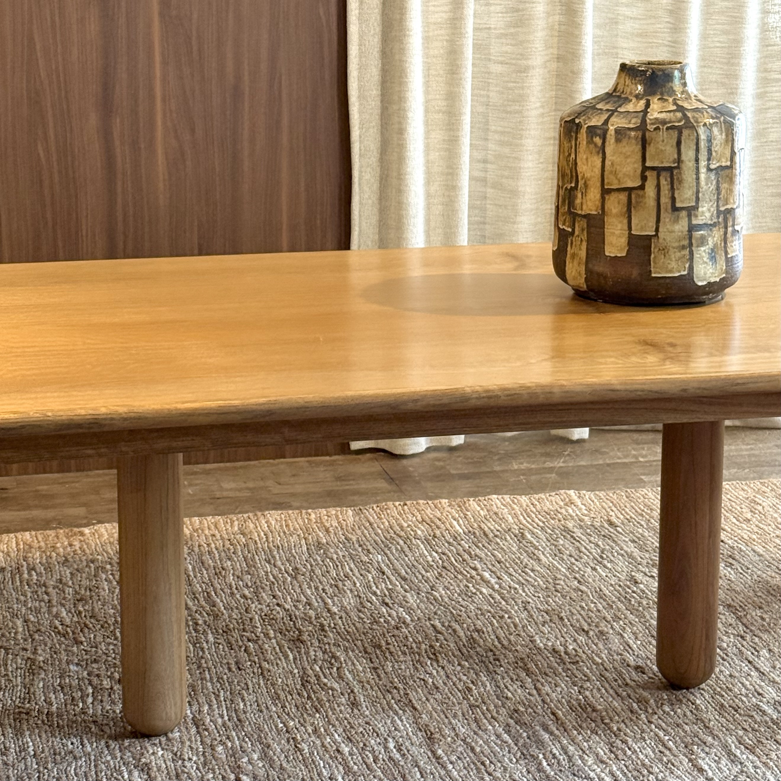 Table ronce de noyer - Pièce Unique 4