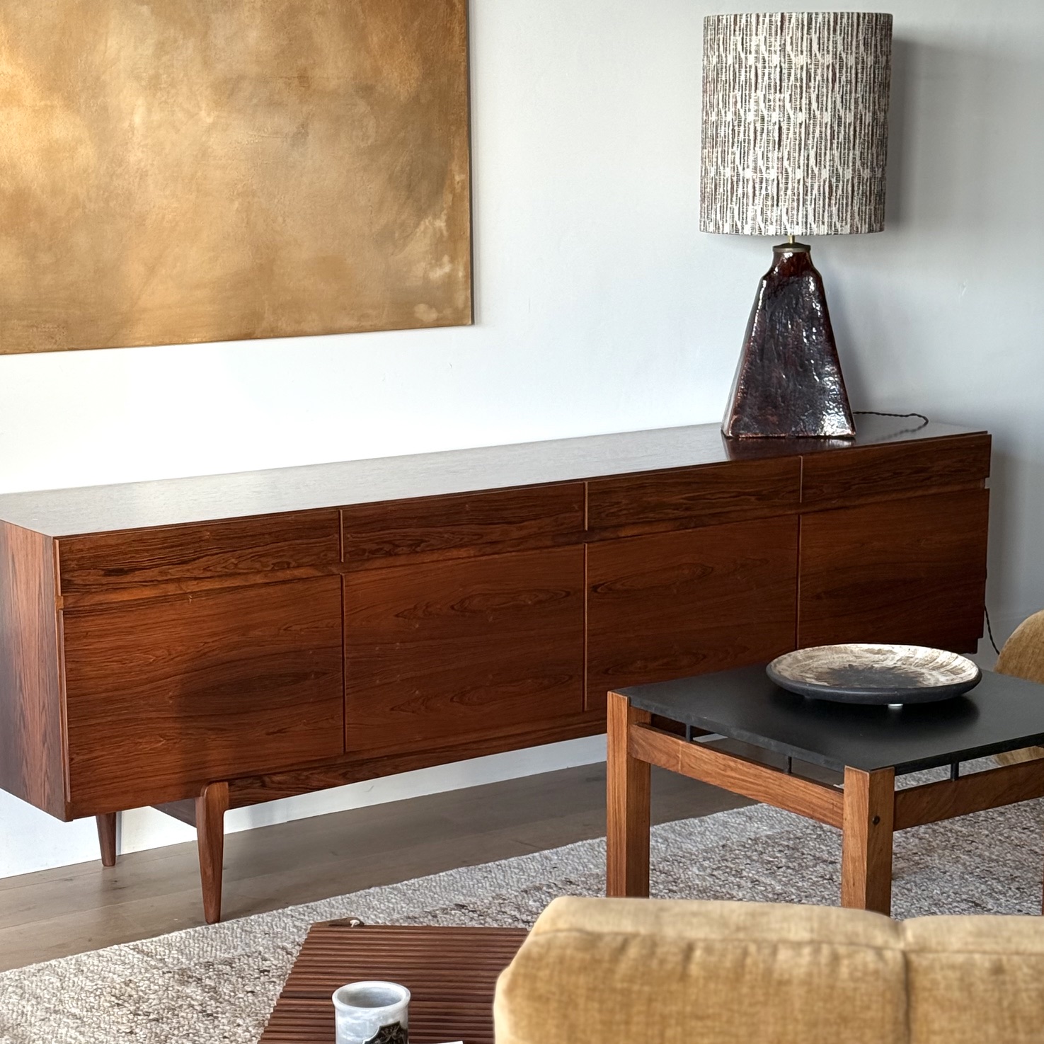 Enfilade palissandre Kofod Larsen - Pièce Unique...