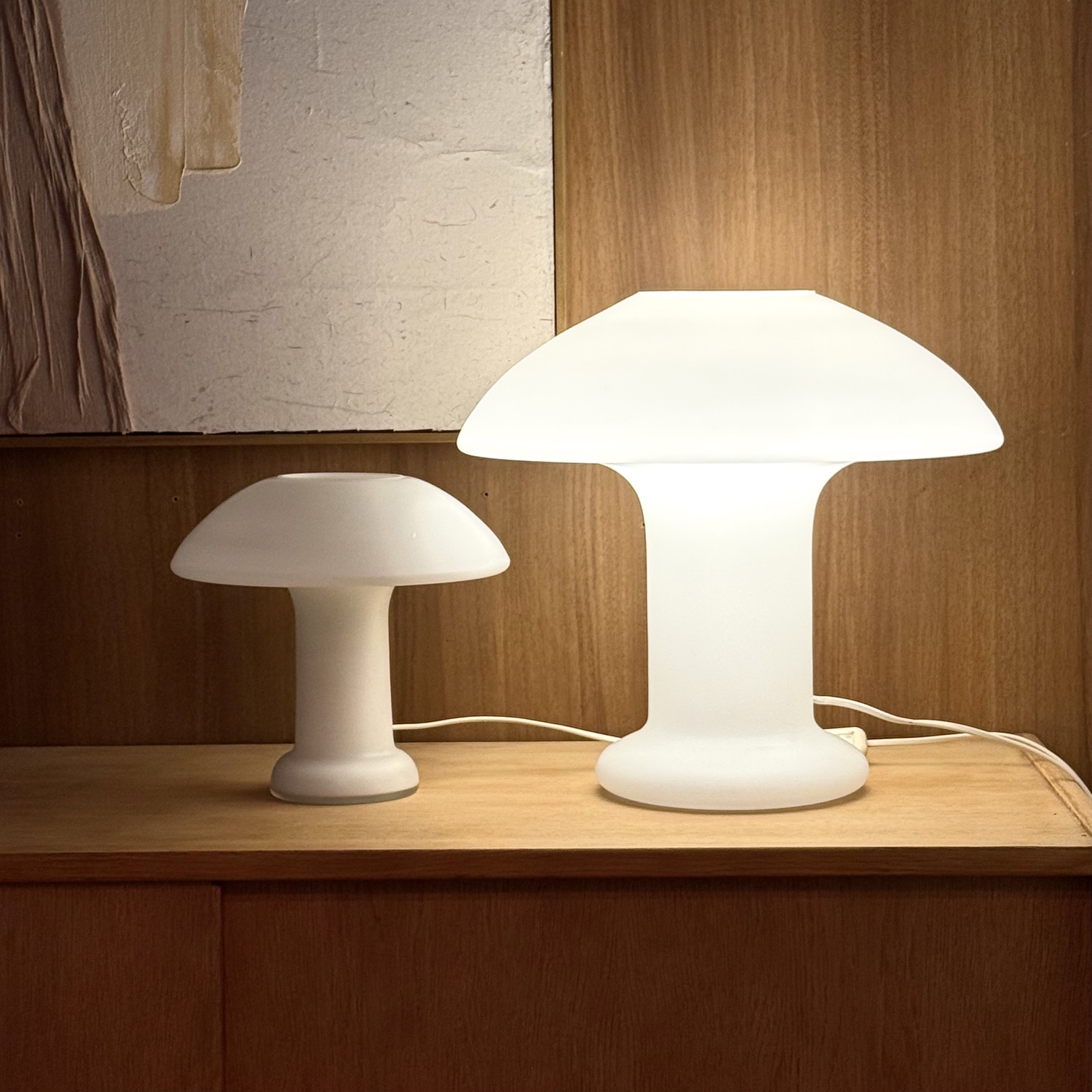 Lampes blanches - Pièce Unique 1