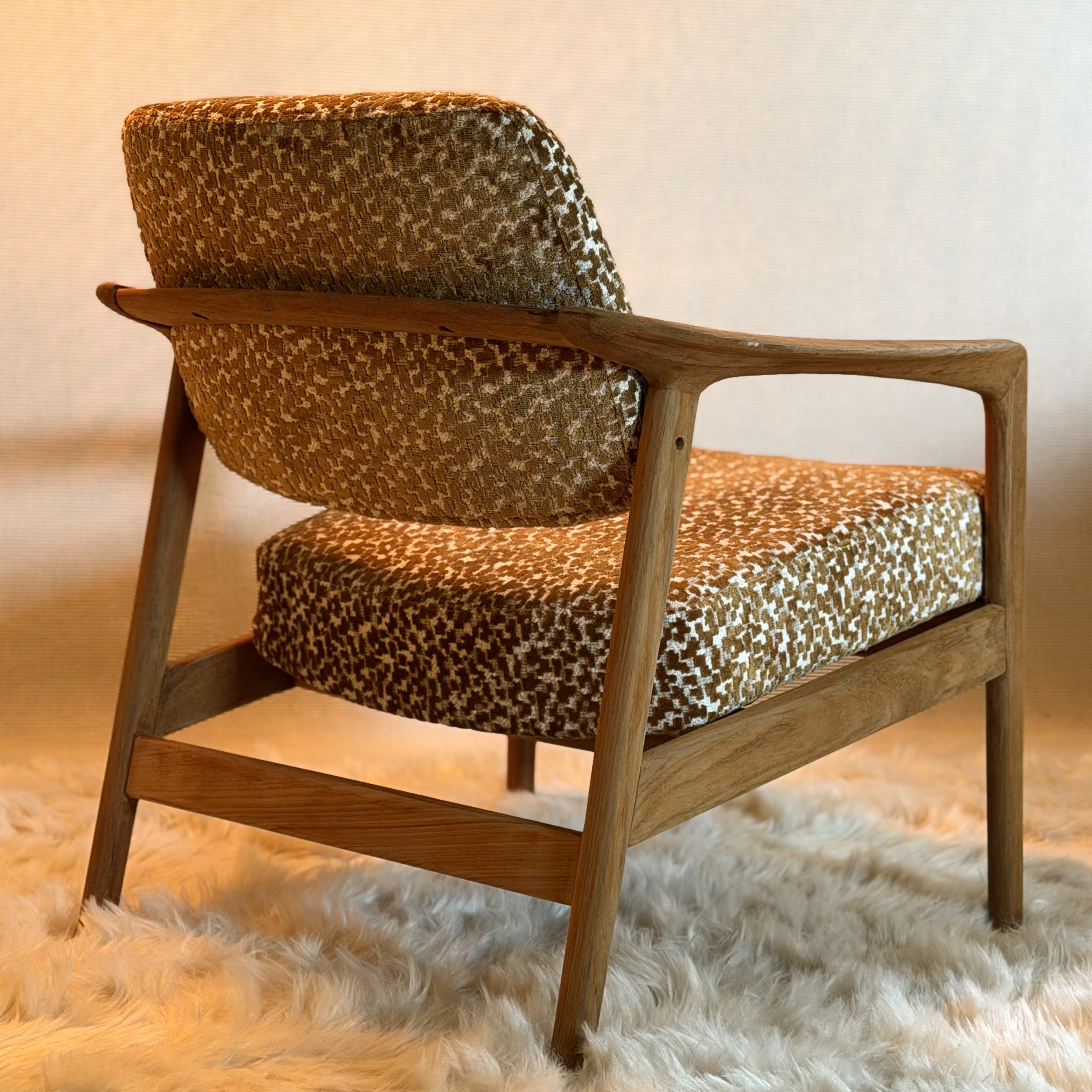 Fauteuil léopard - Pièce Unique 1