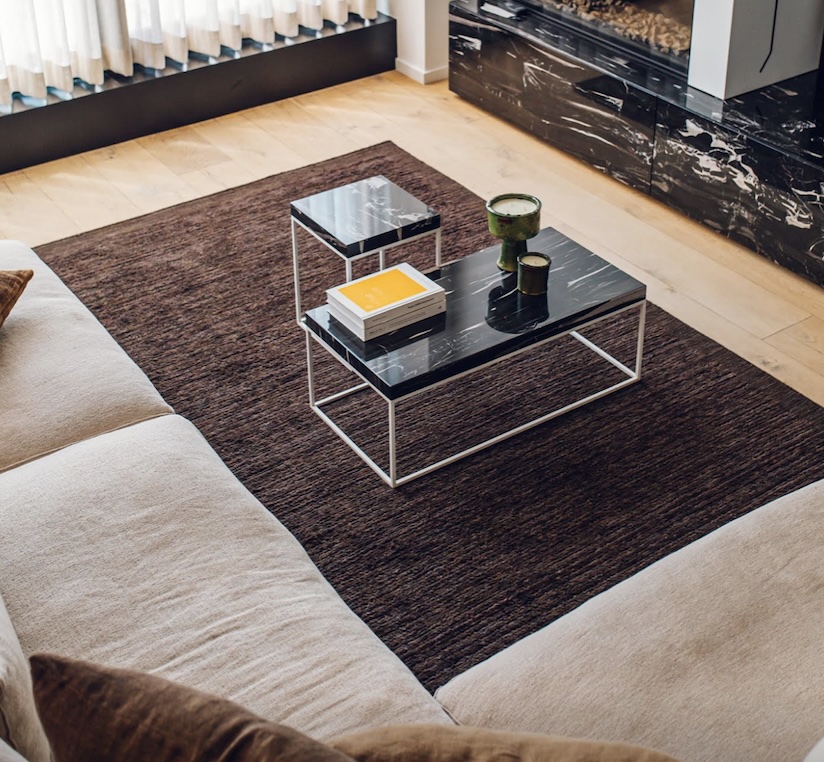 Tapis en laine uni 1