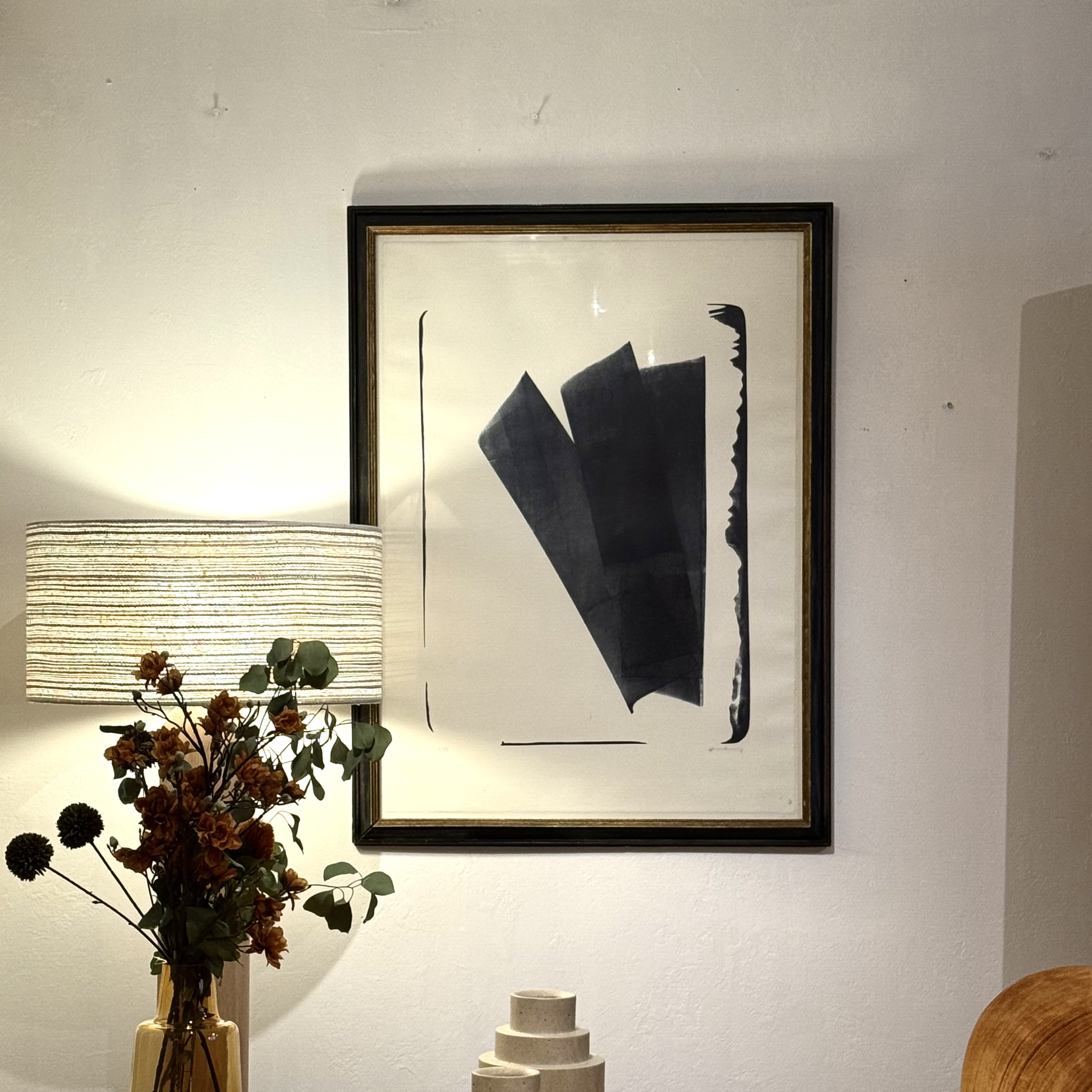 Tableau signé HANS HARTUNG - Pièce Unique 1