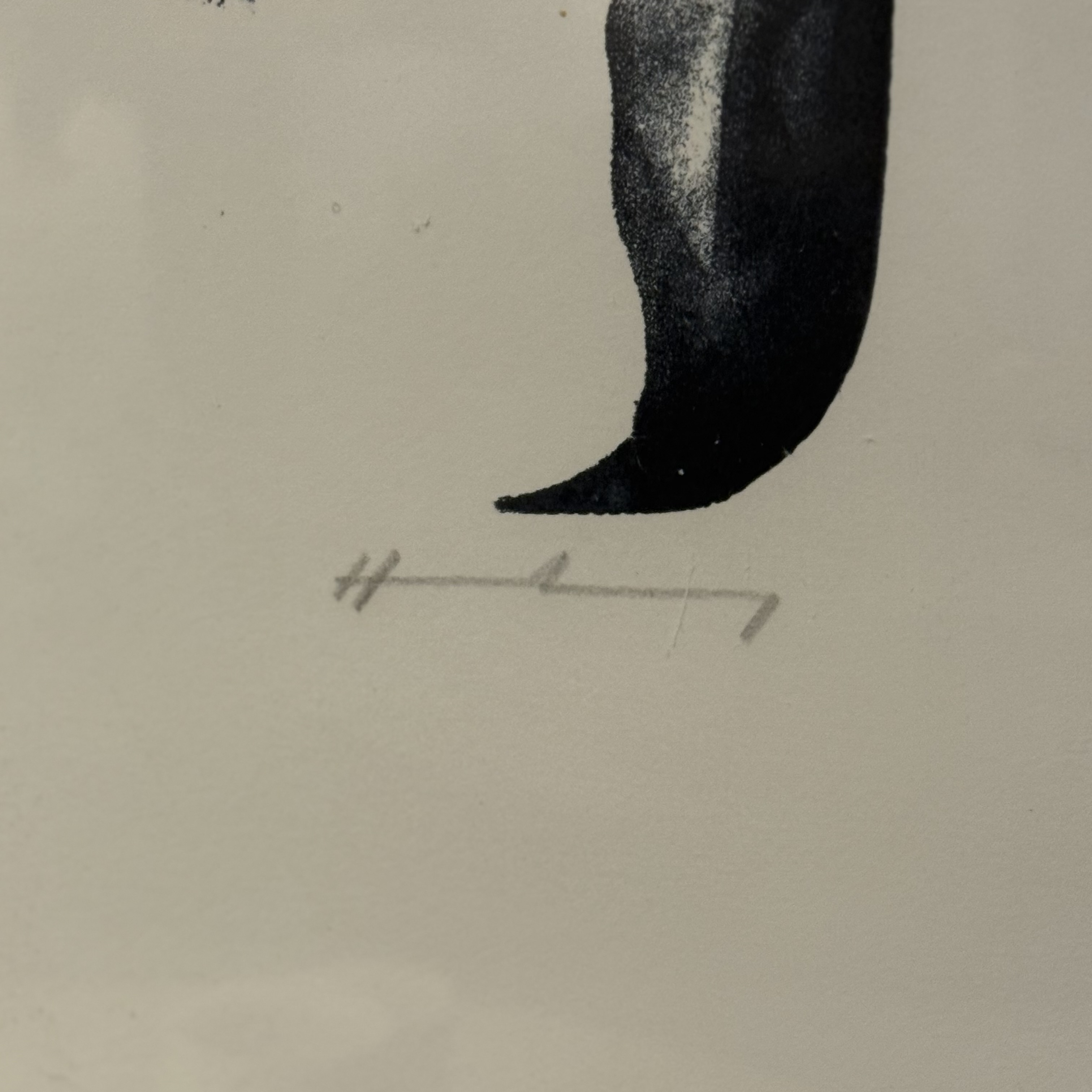 Tableau signé HANS HARTUNG - Pièce Unique 2