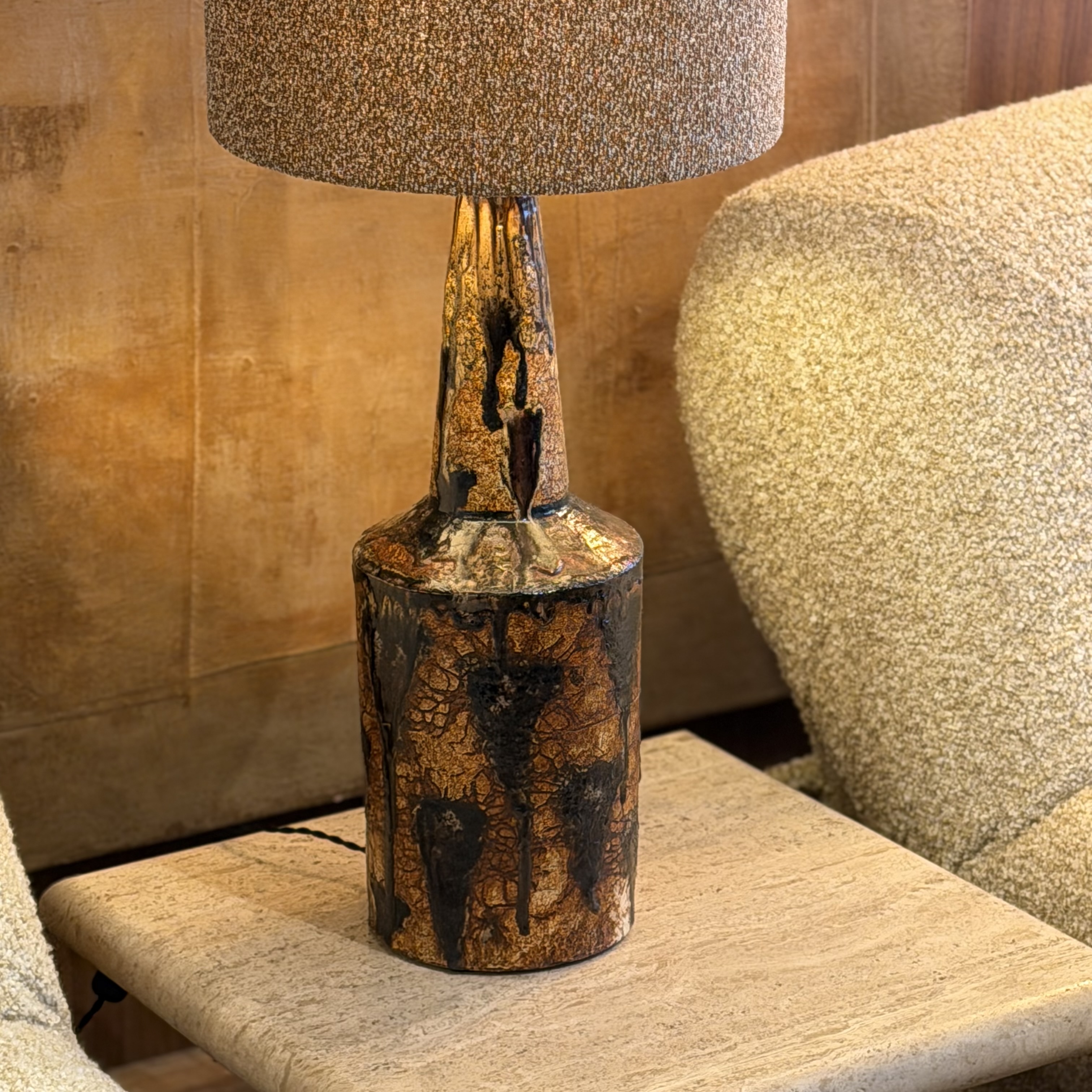 Lampe mordoré - Pièce Unique 1