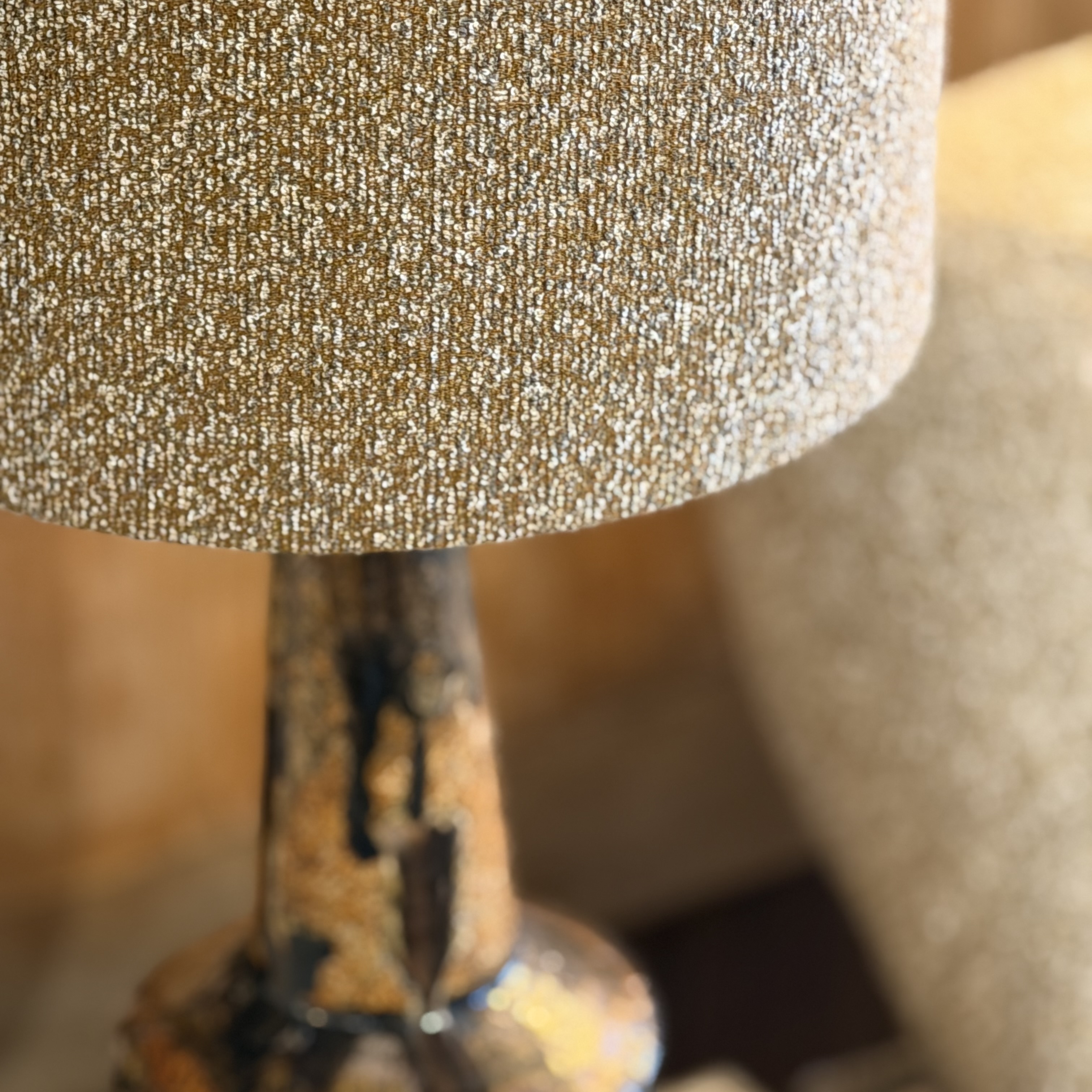 Lampe mordoré - Pièce Unique 4