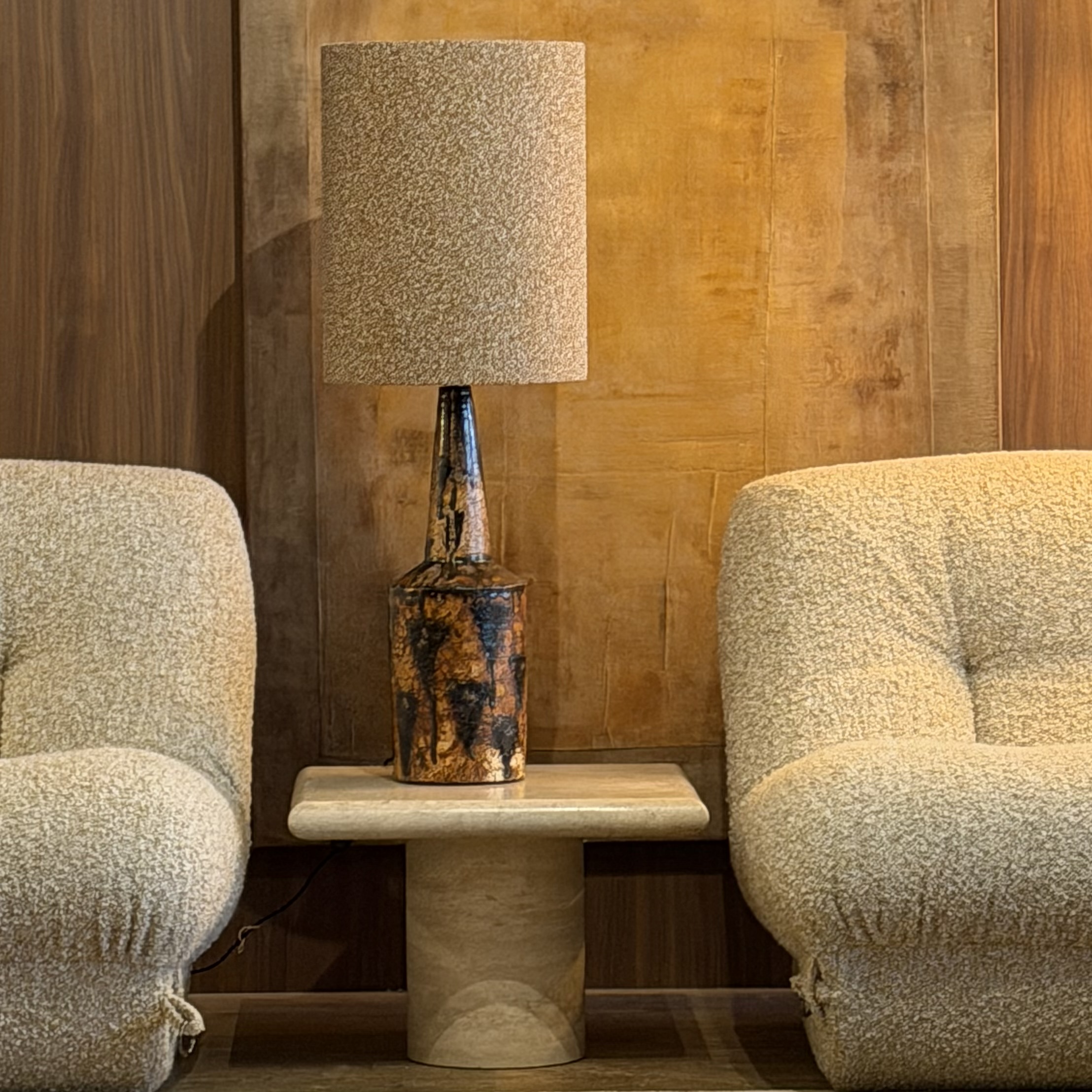 Lampe mordoré - Pièce Unique 5