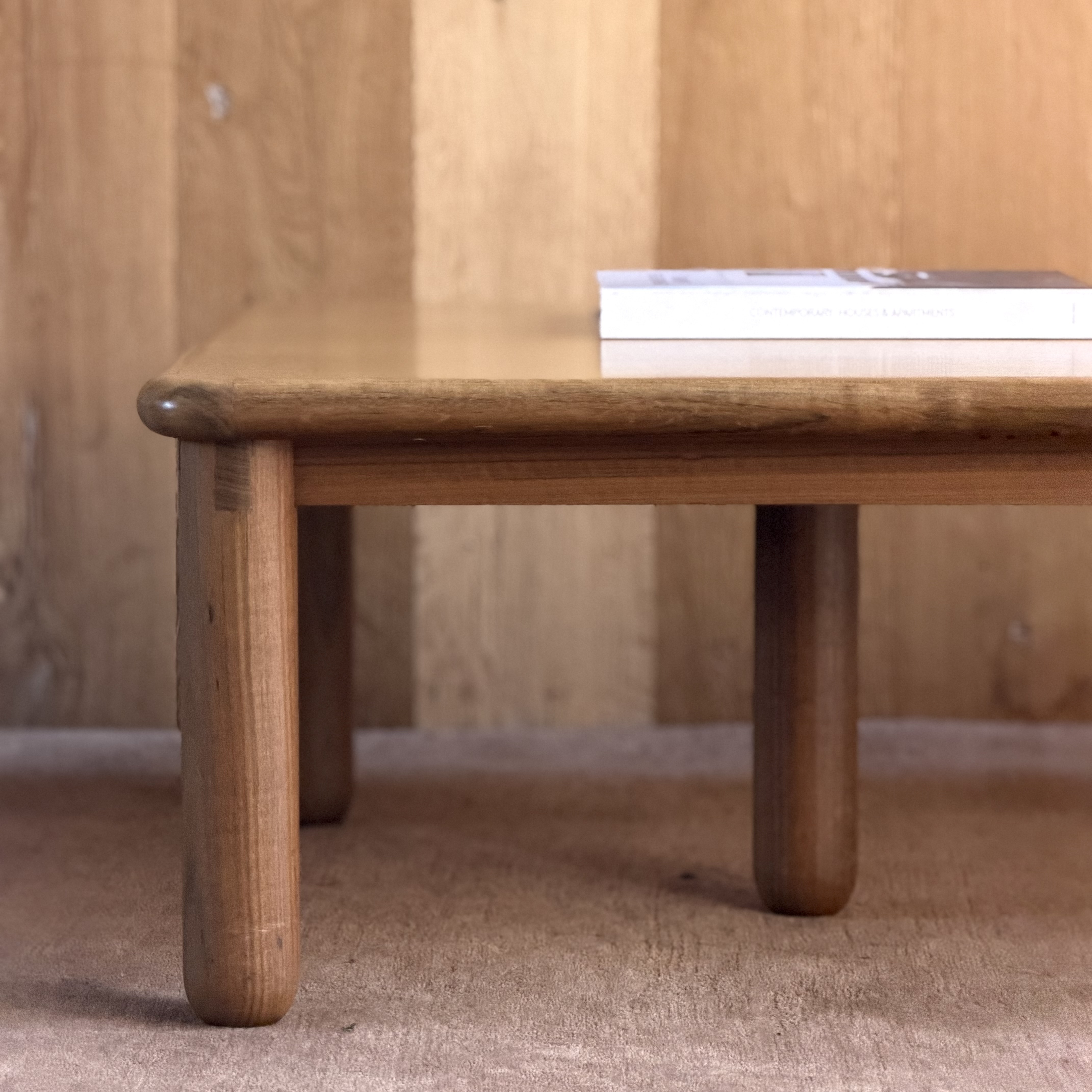 Table basse ronce de noyer - Pièce Unique 3