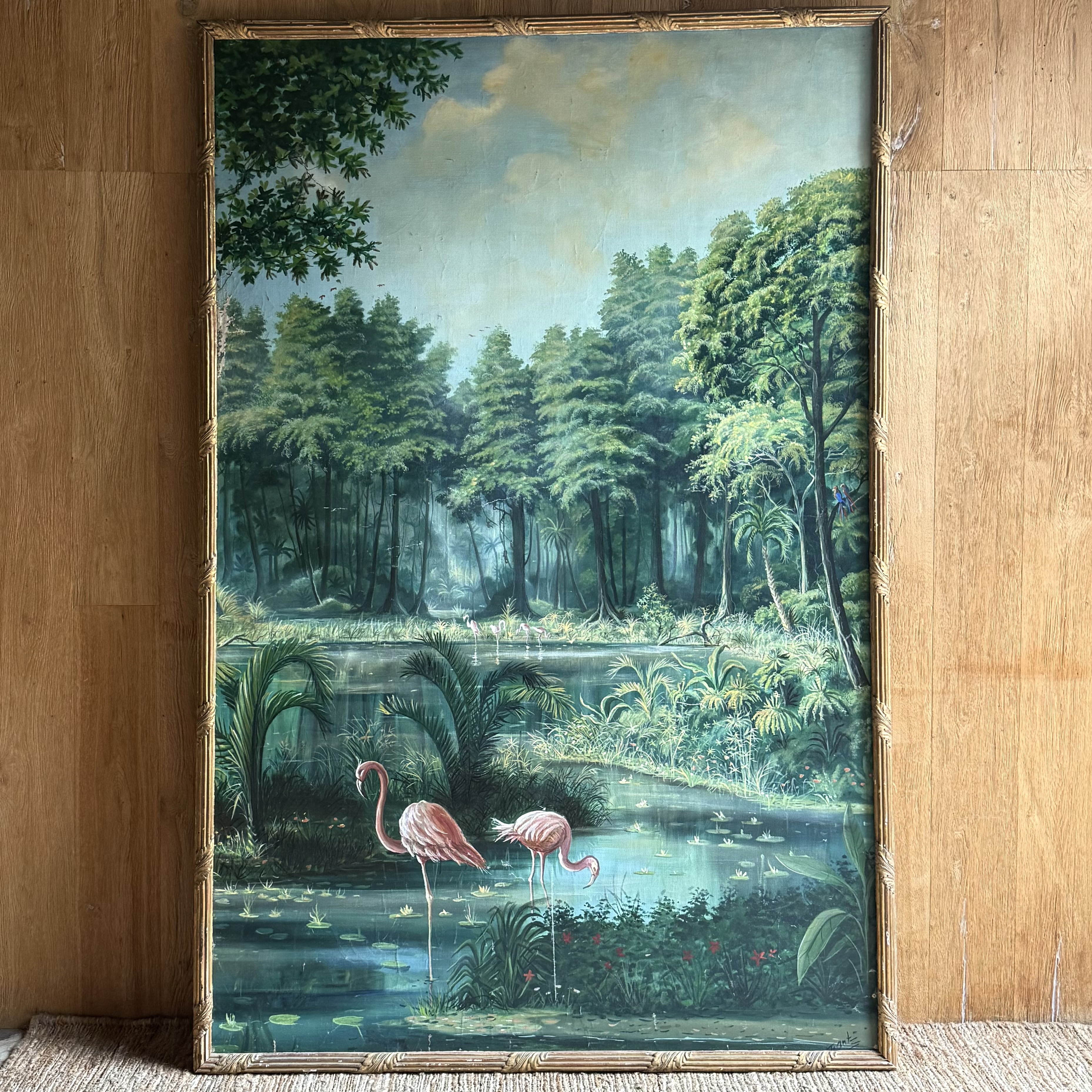 Toile ancienne - Pièce Unique 1