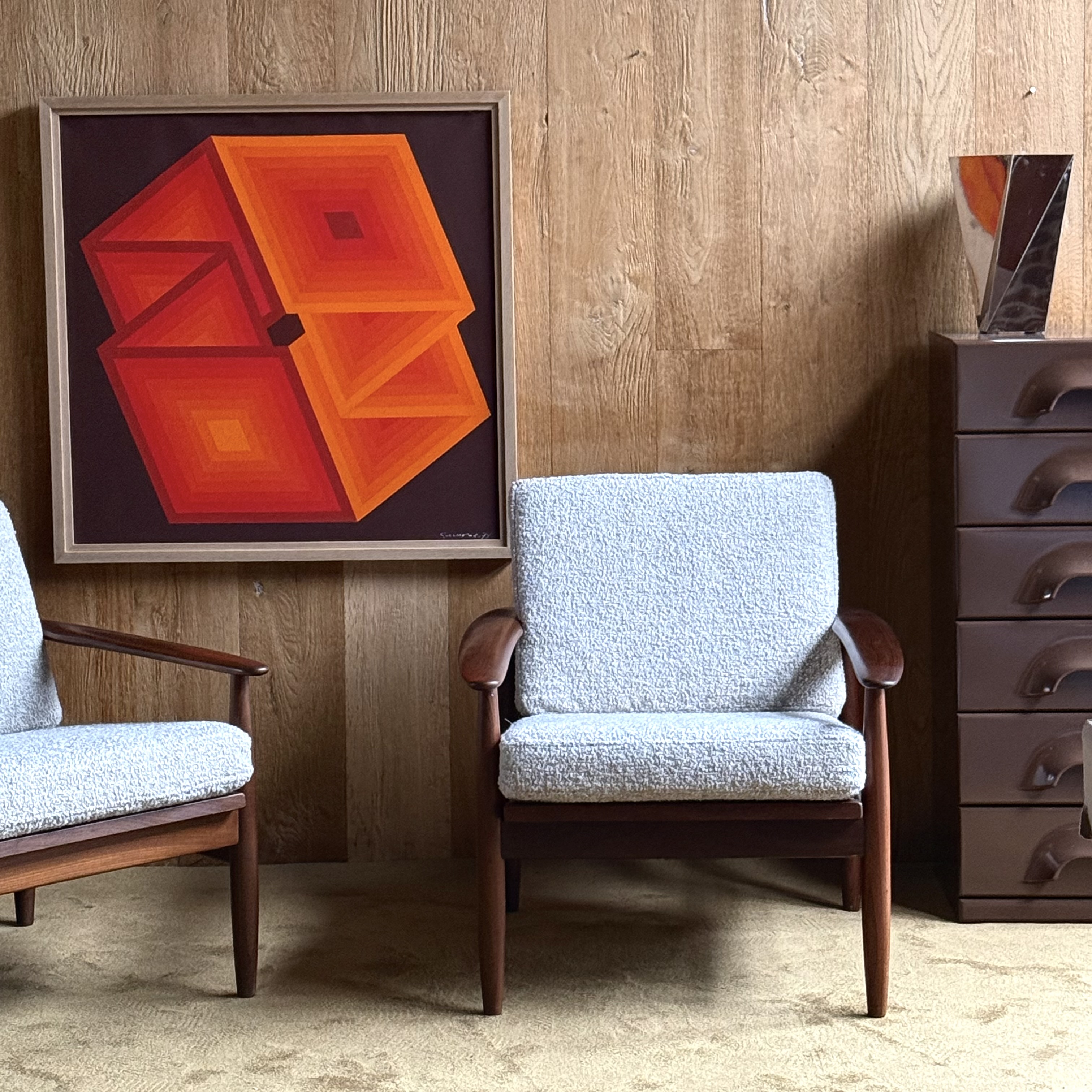 Tableau 70's - Pièce Unique 3