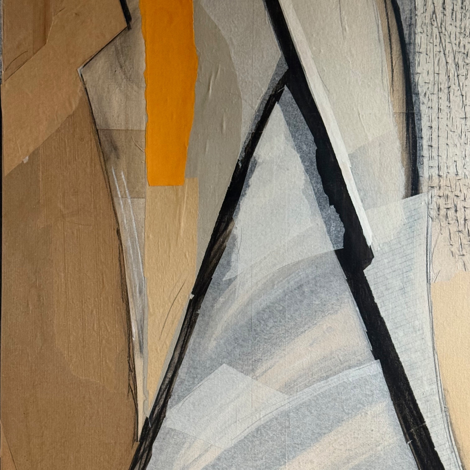 Tableau Papier Collé - Pièce Unique 3