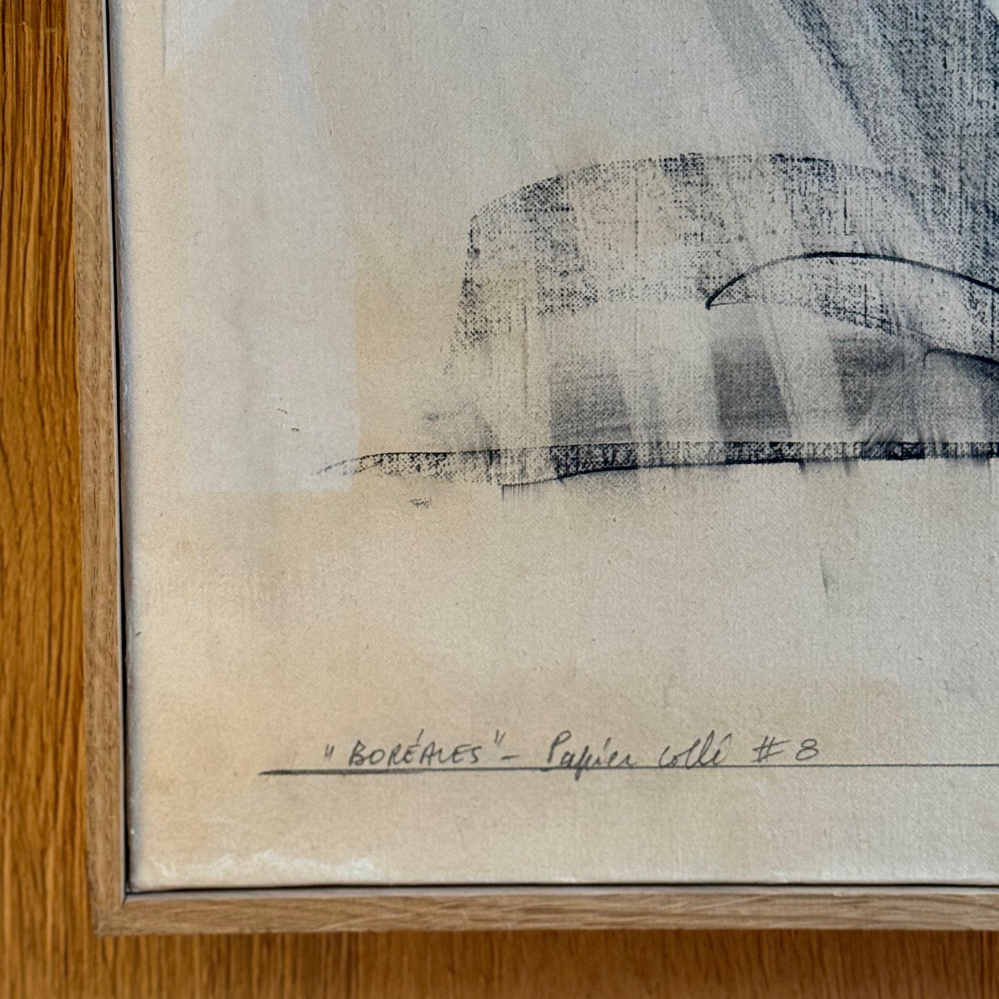 Tableau Papier Collé - Pièce Unique 4