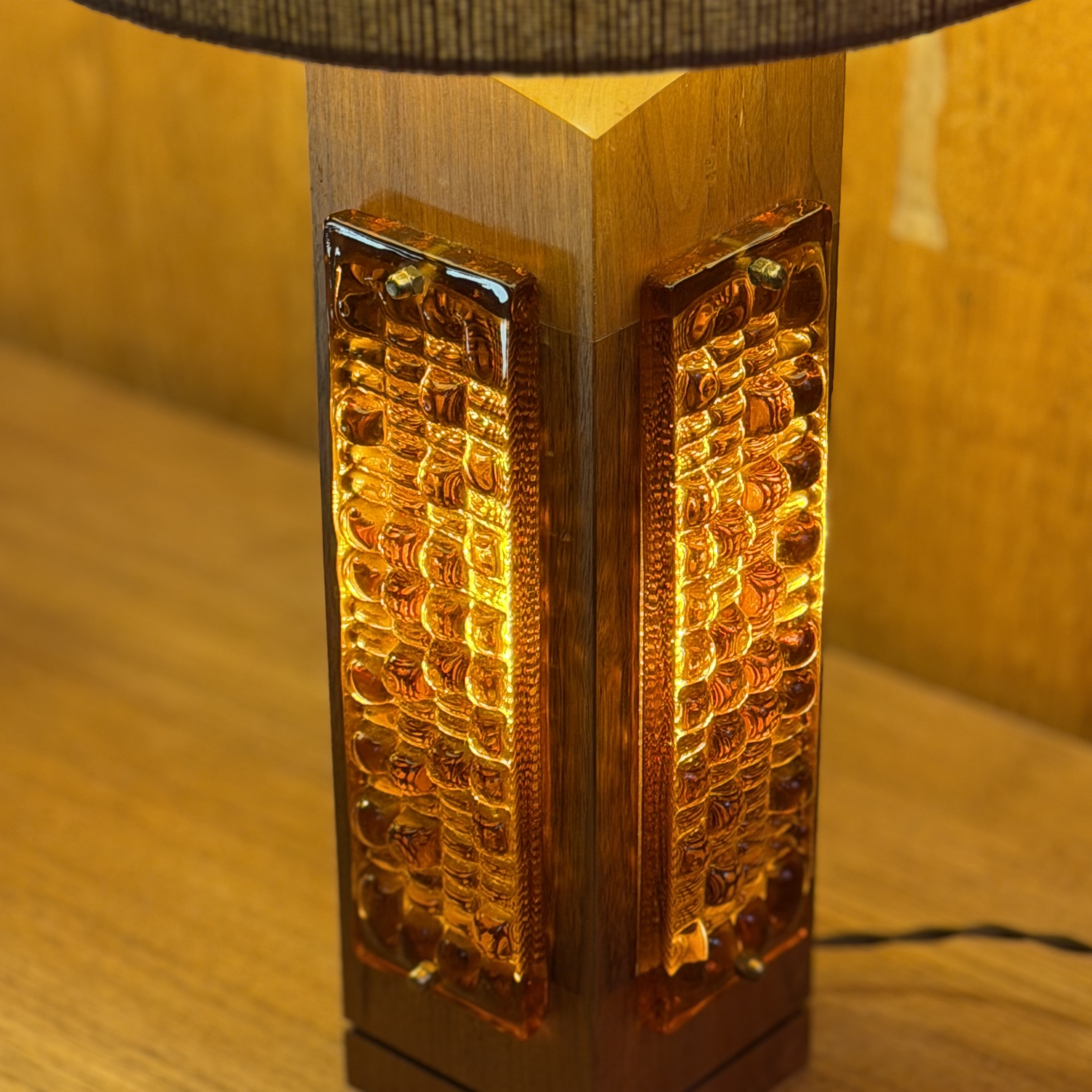 Paire de lampes à carreaux - Pièce Unique 2