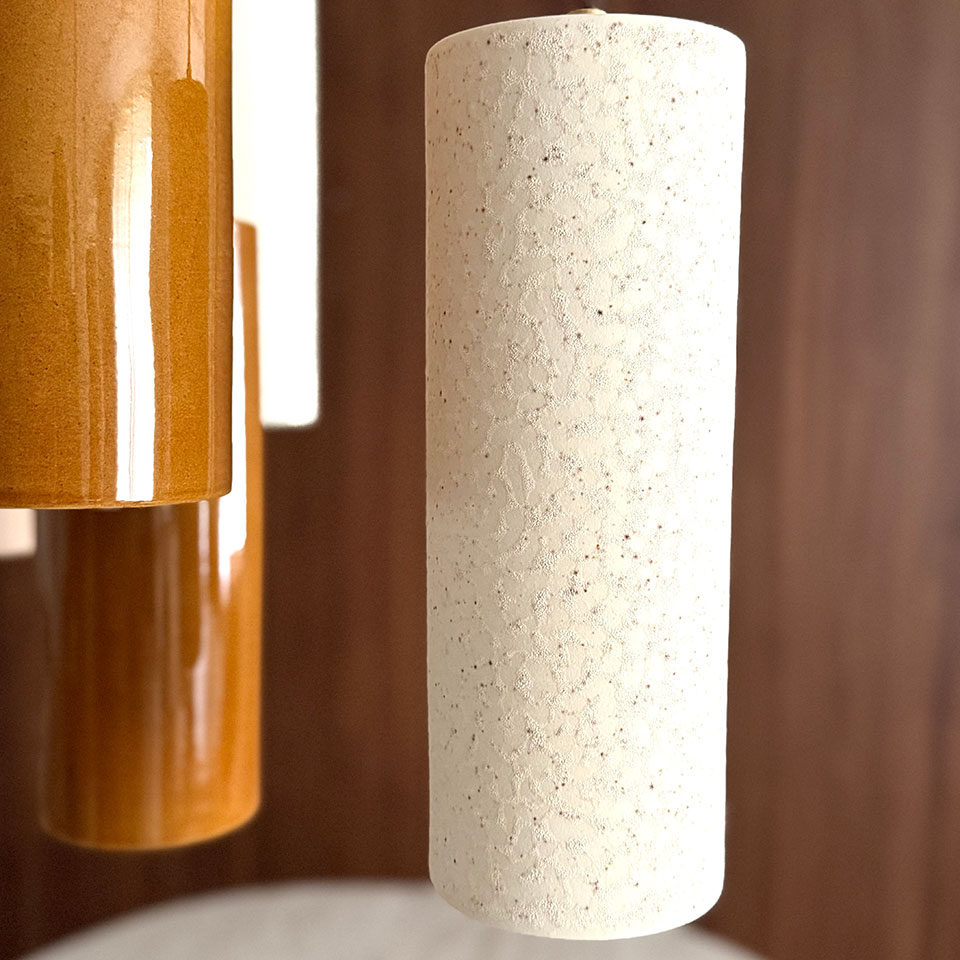 Lustre tubes céramiques 6