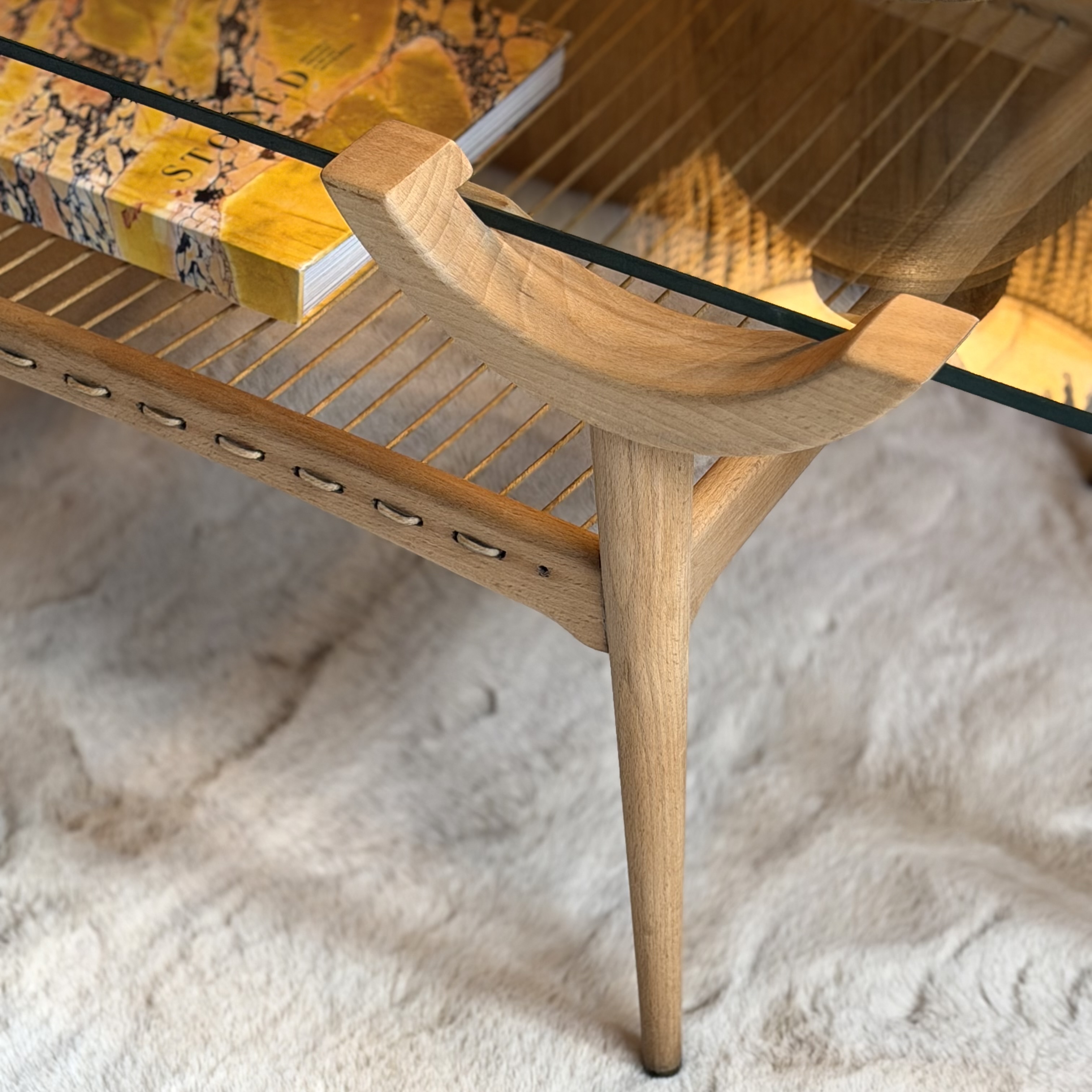 Table basse verre - Pièce Unique 4