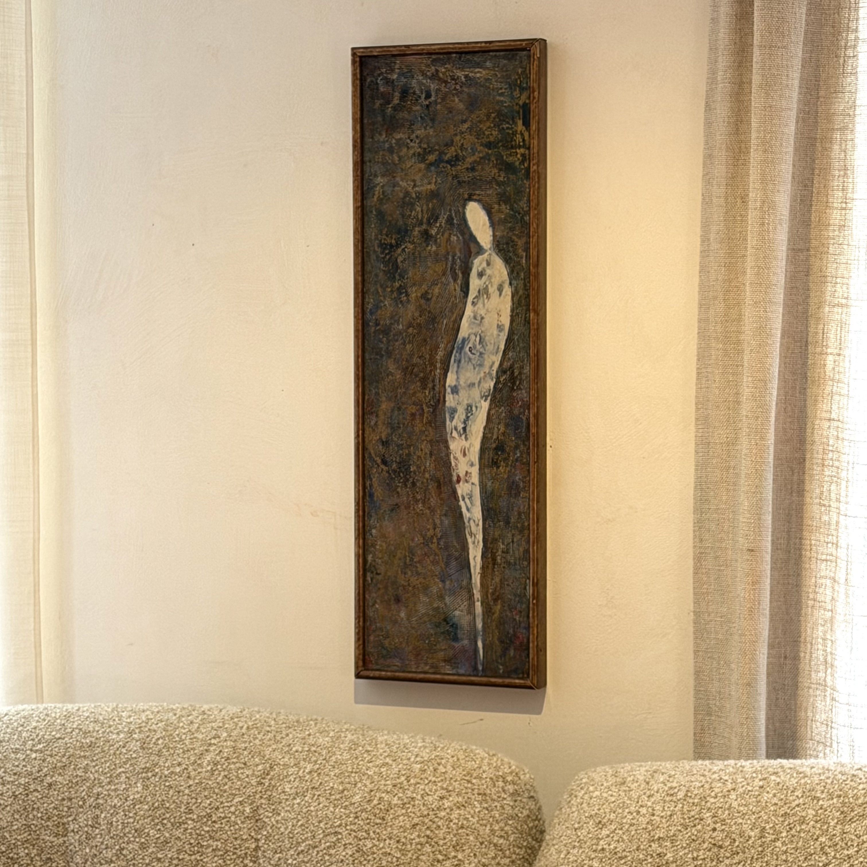 Tableau silhouette ancien - Pièce Unique 