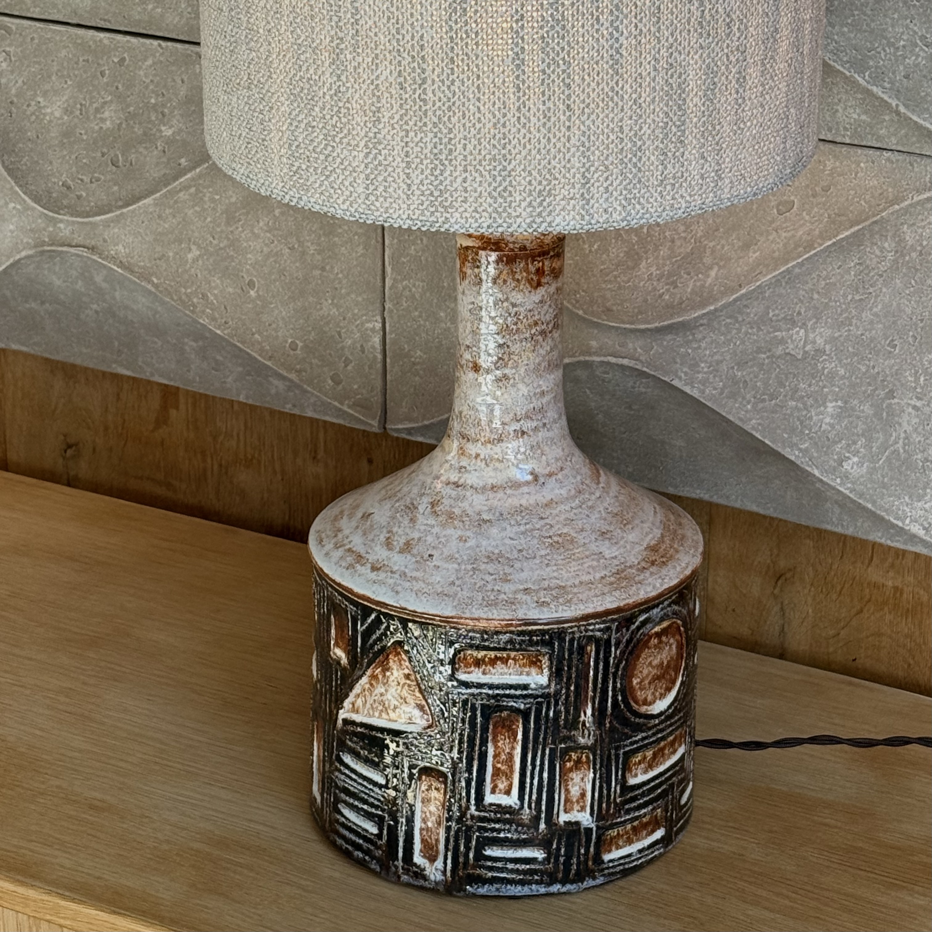 Lampe céramique terracotta - Pièce Unique 1