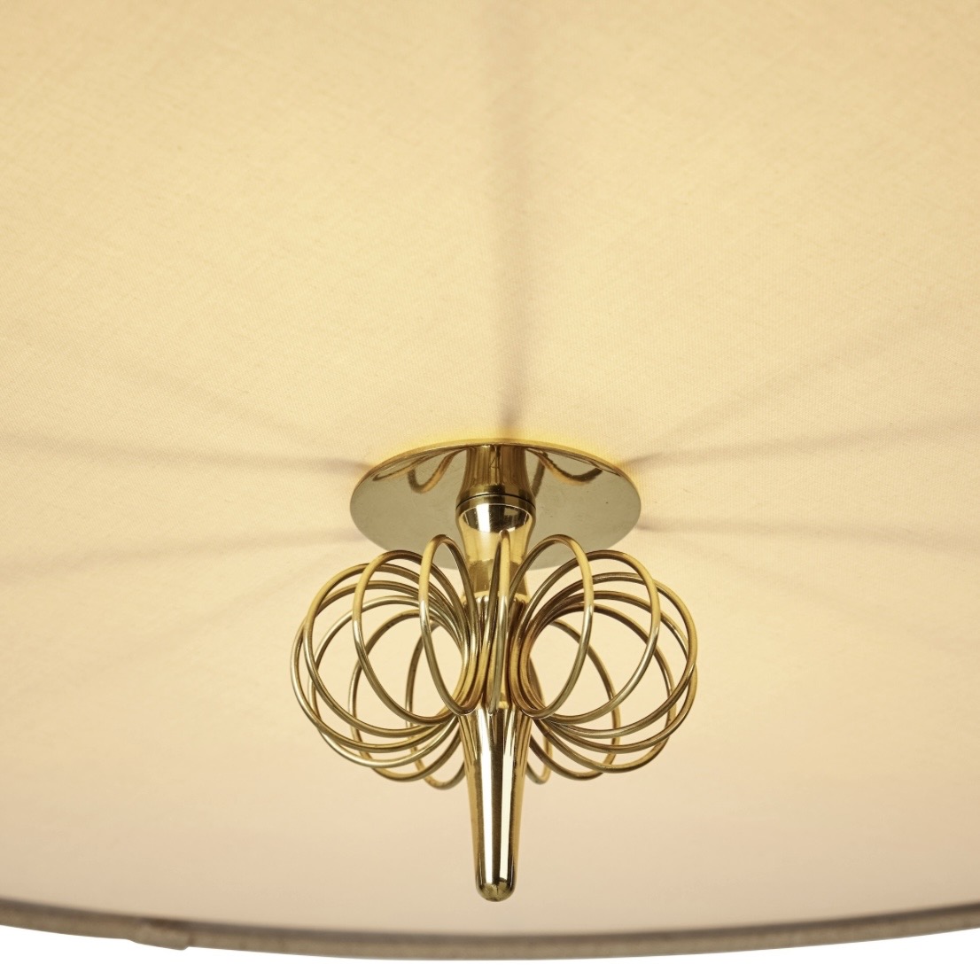 Suspension bambou tressé, laiton 2