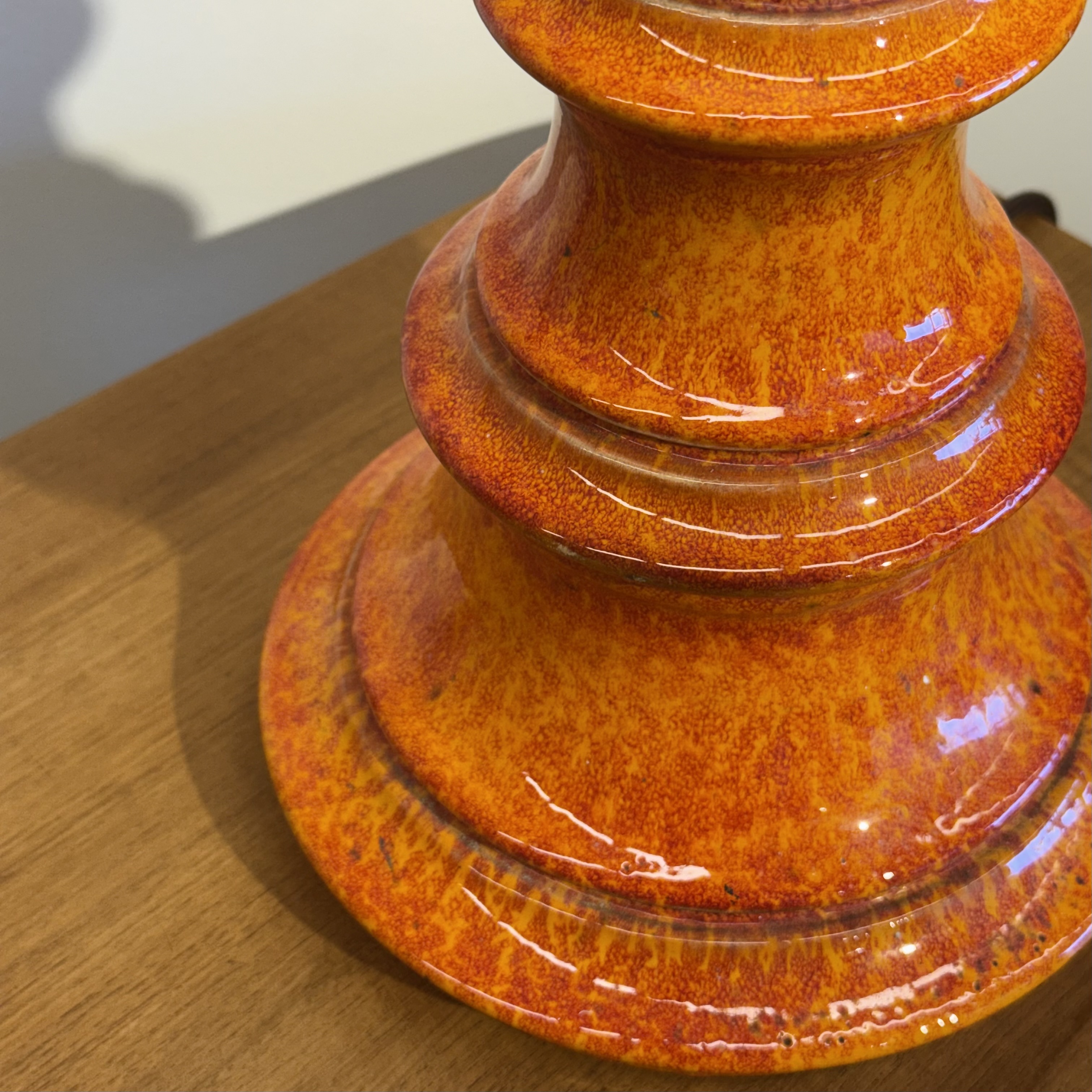 Lampe orange - Pièce Unique 2