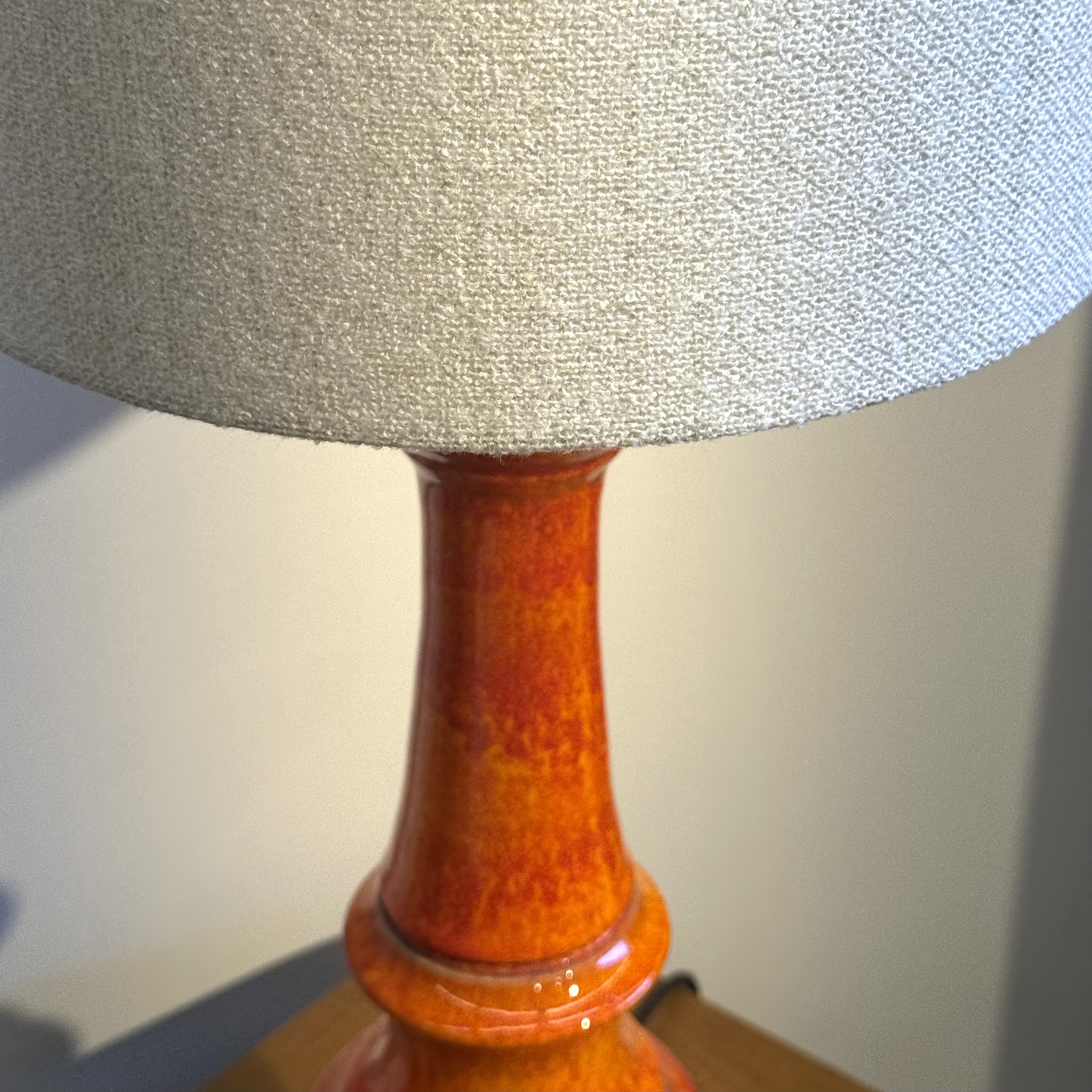 Lampe orange - Pièce Unique 3