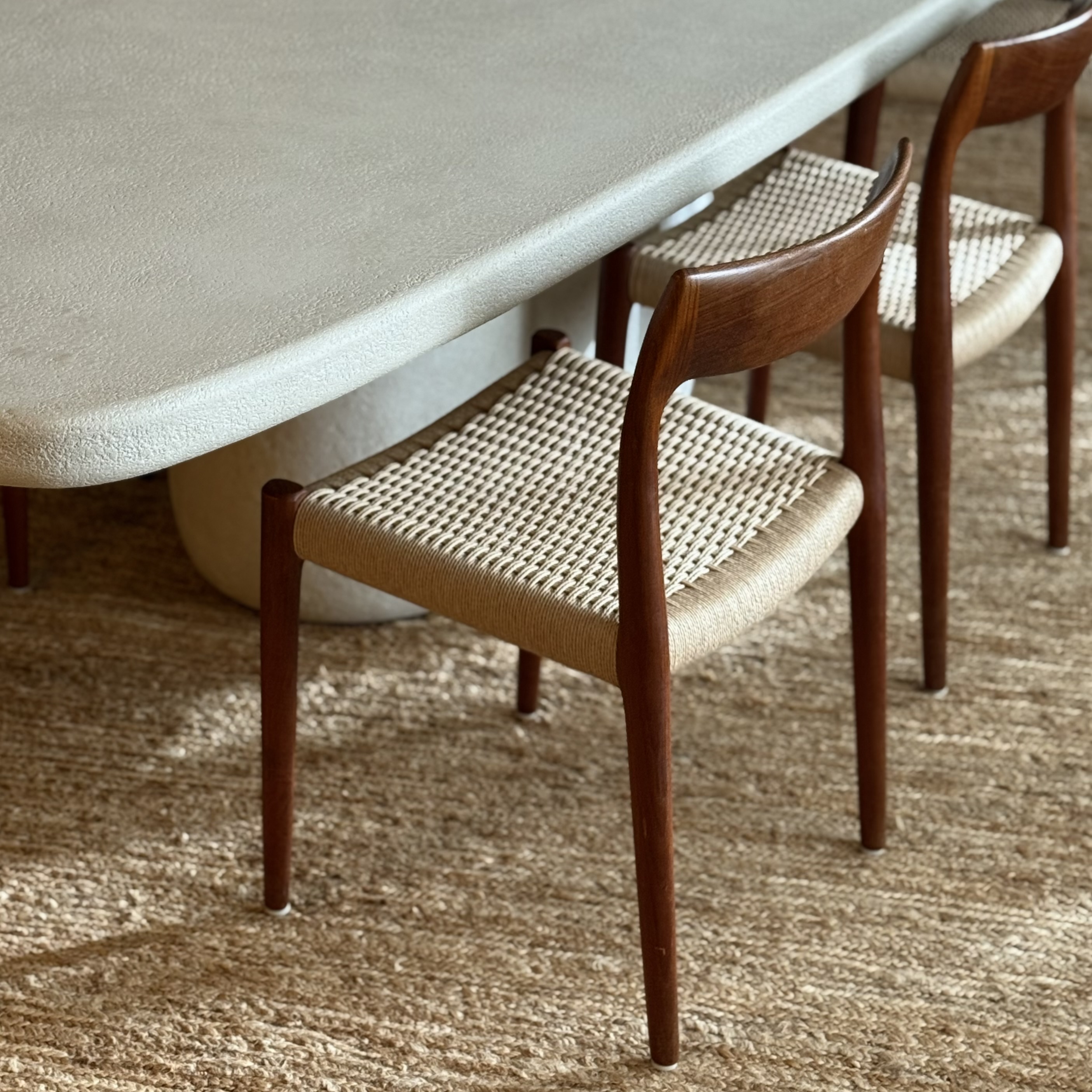 Lot de 6 chaises anciennes - Pièce Unique 