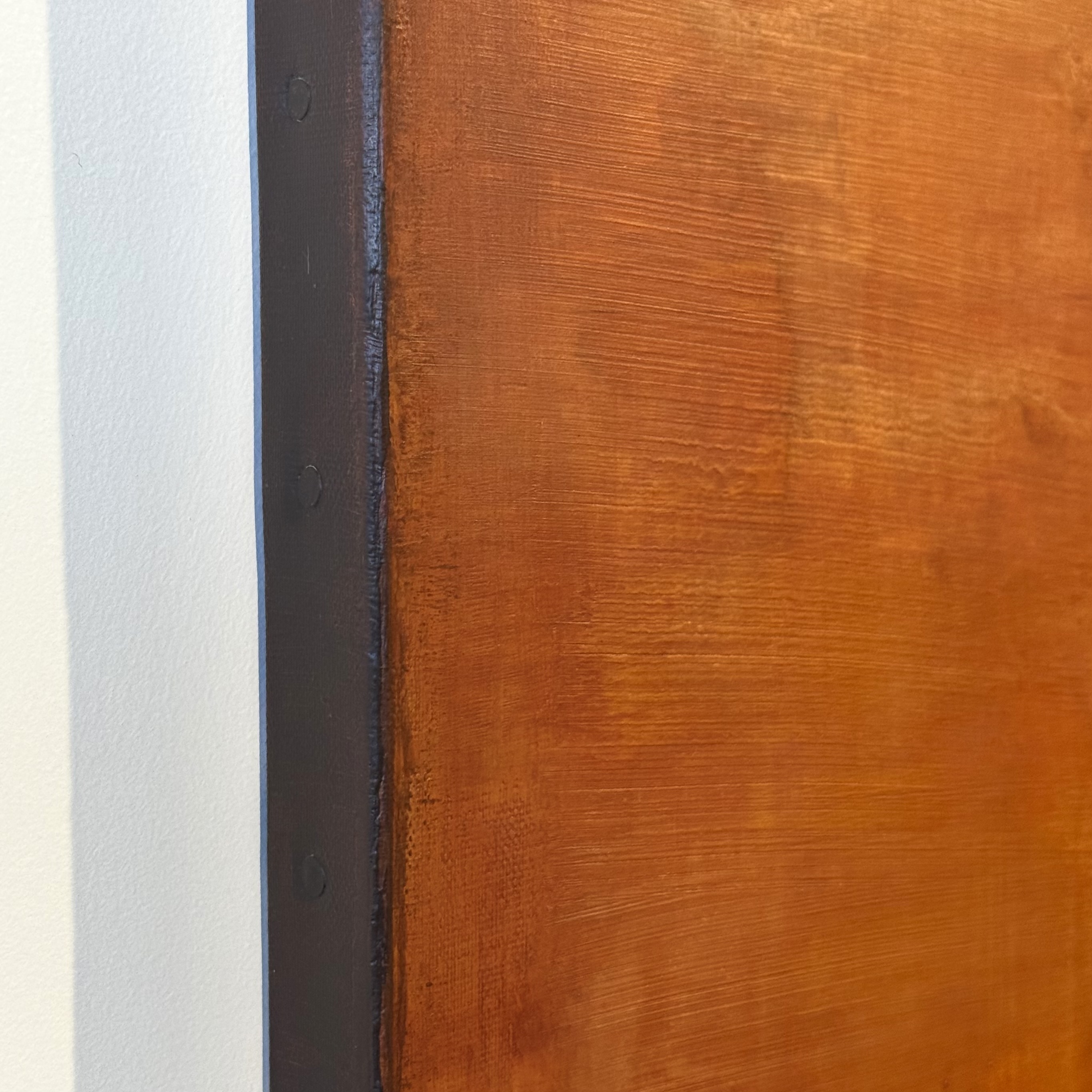 Tableau abstrait orange - Pièce Unique 2